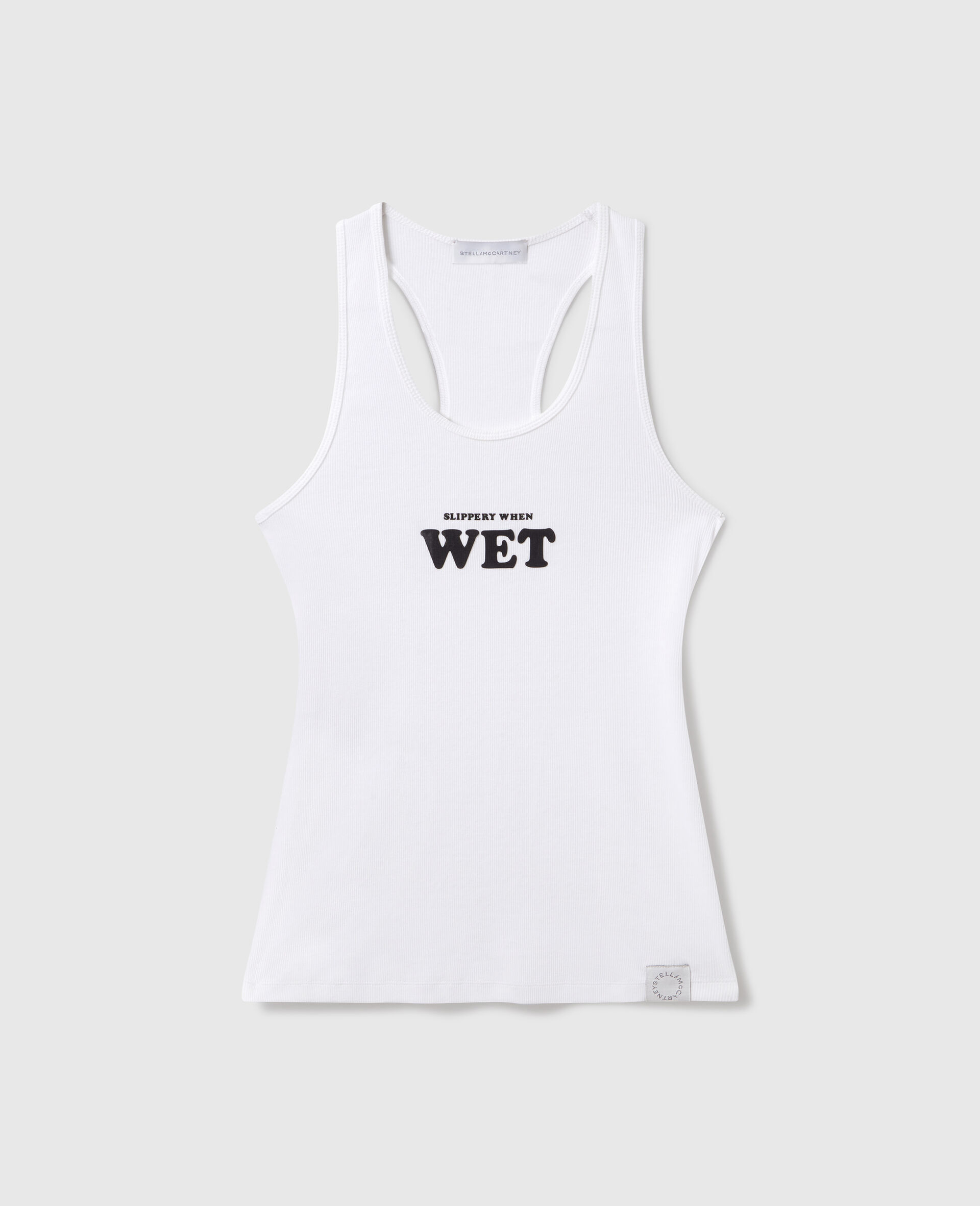 Slippery When Wet Racerback Tank Top