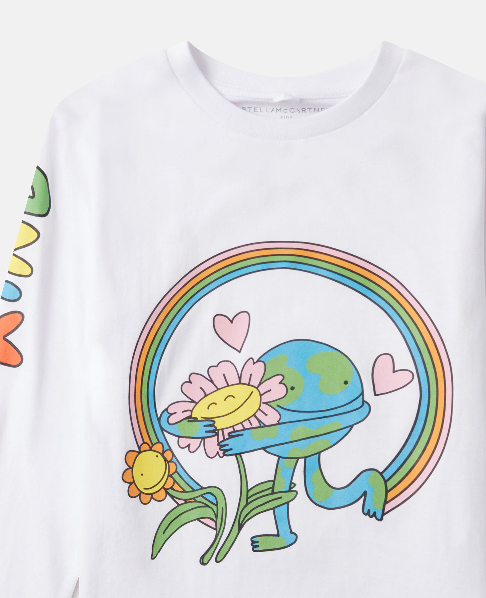 Earth Friends Graphic Long-Sleeve Top