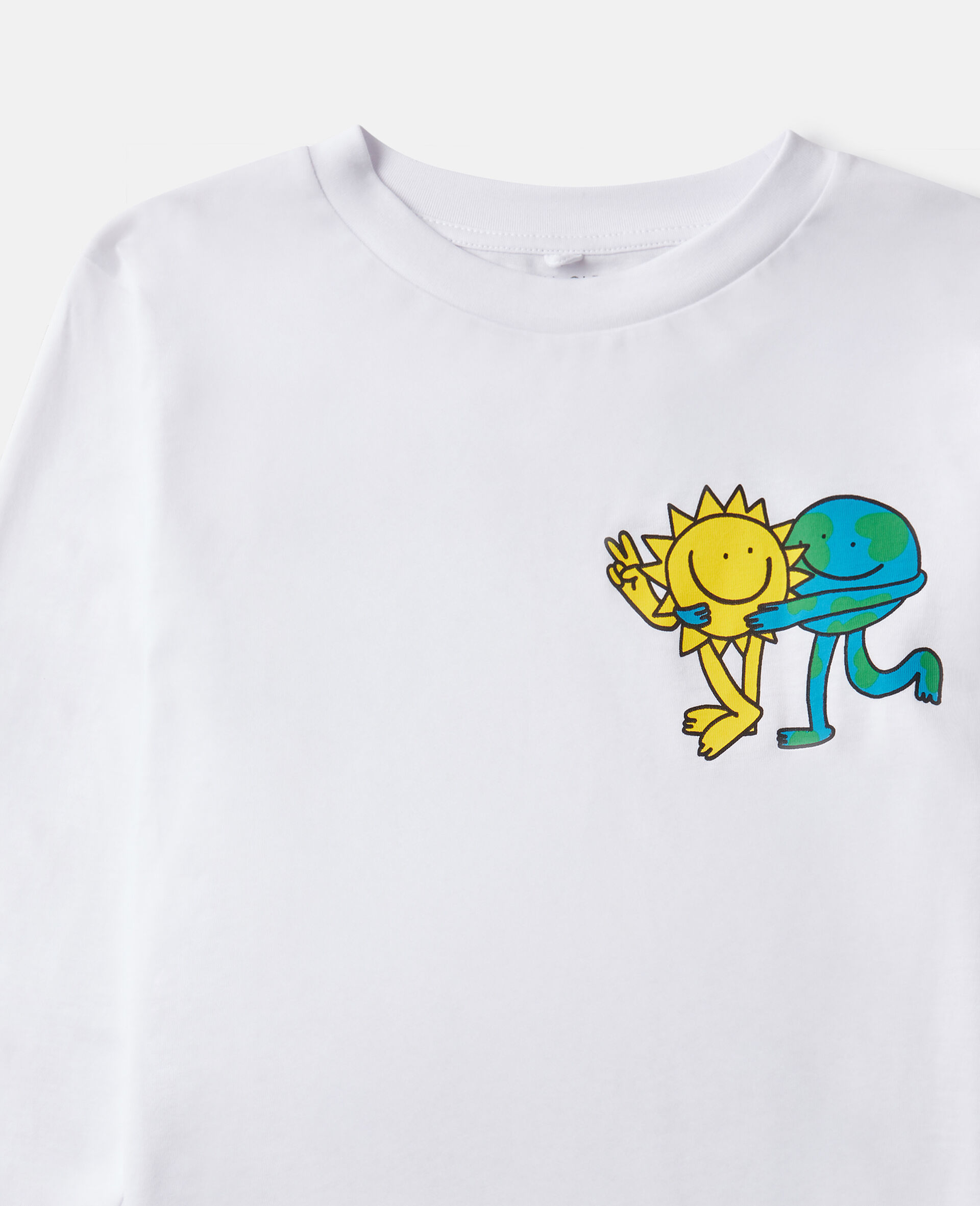 Earth Friends Graphic Long-Sleeve Top