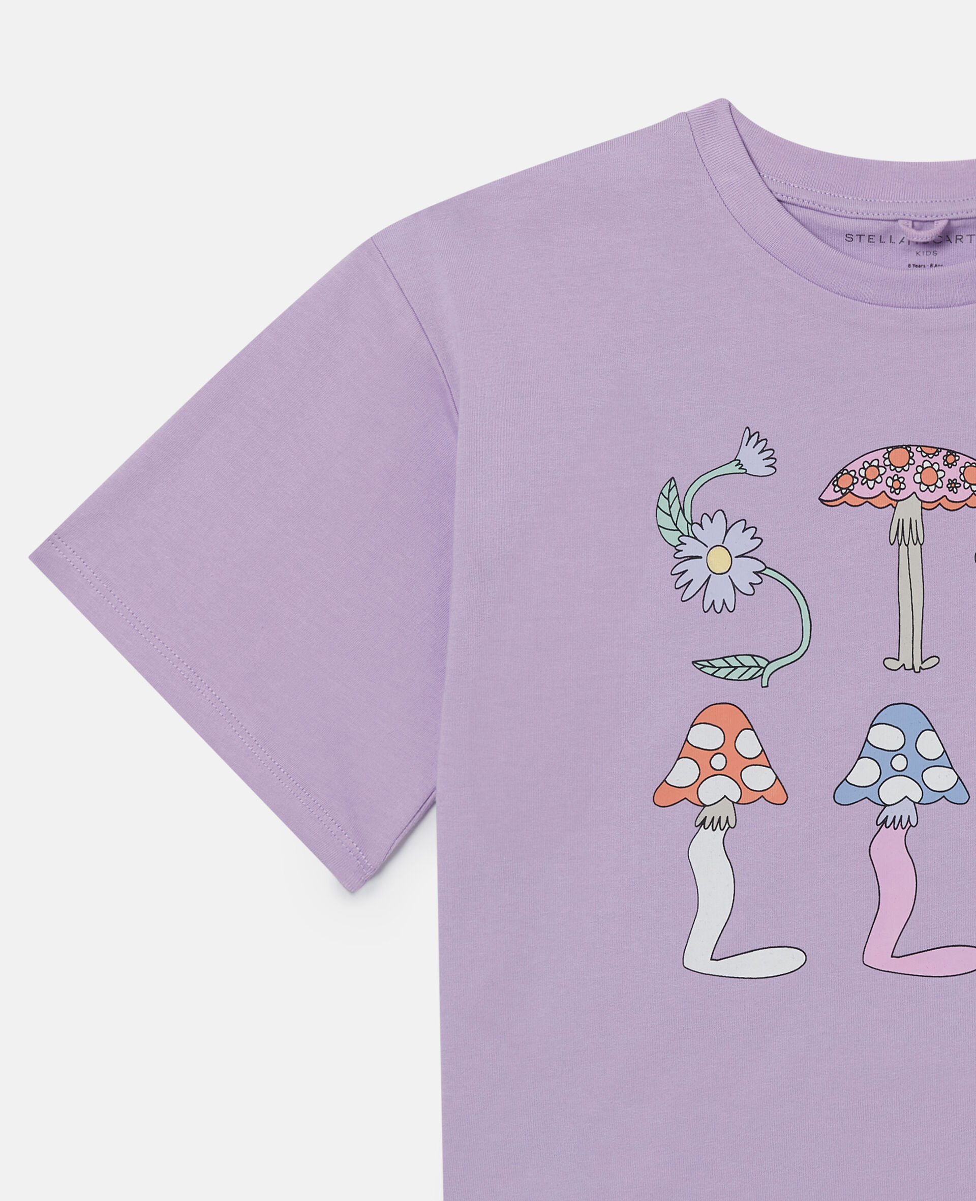 Stella Woodland Lettering Cropped T-Shirt