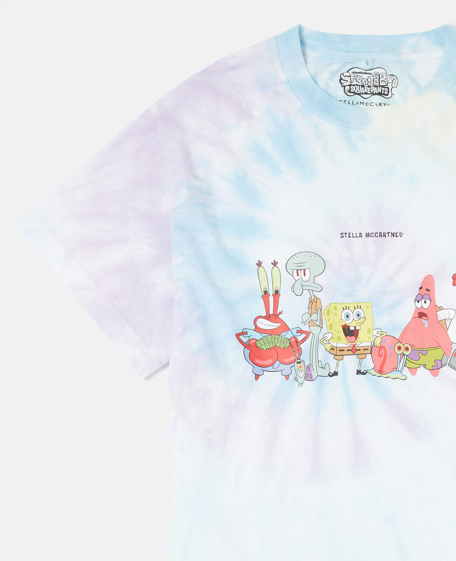 SpongeBob Graphic Tie-Dye T-Shirt