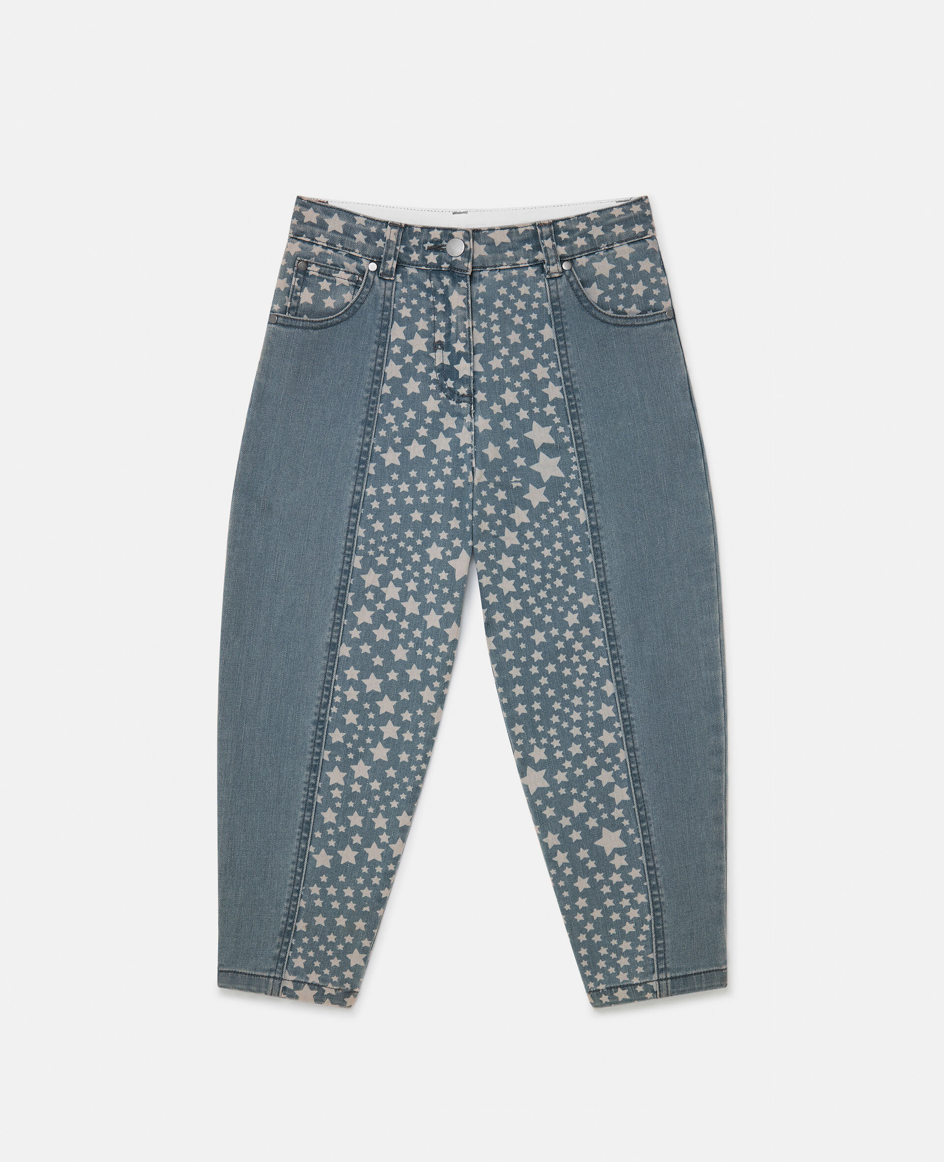 Star Pattern Chaps Denim Jeans