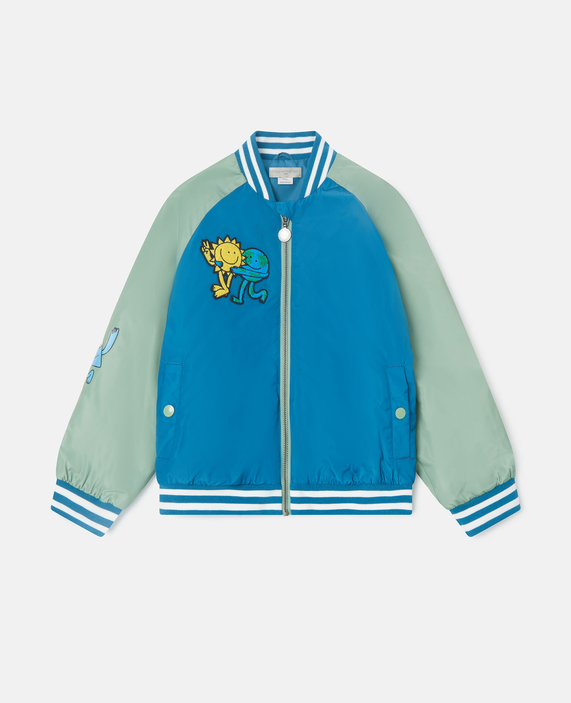 Earth Friends Graphic Bomber Jacket