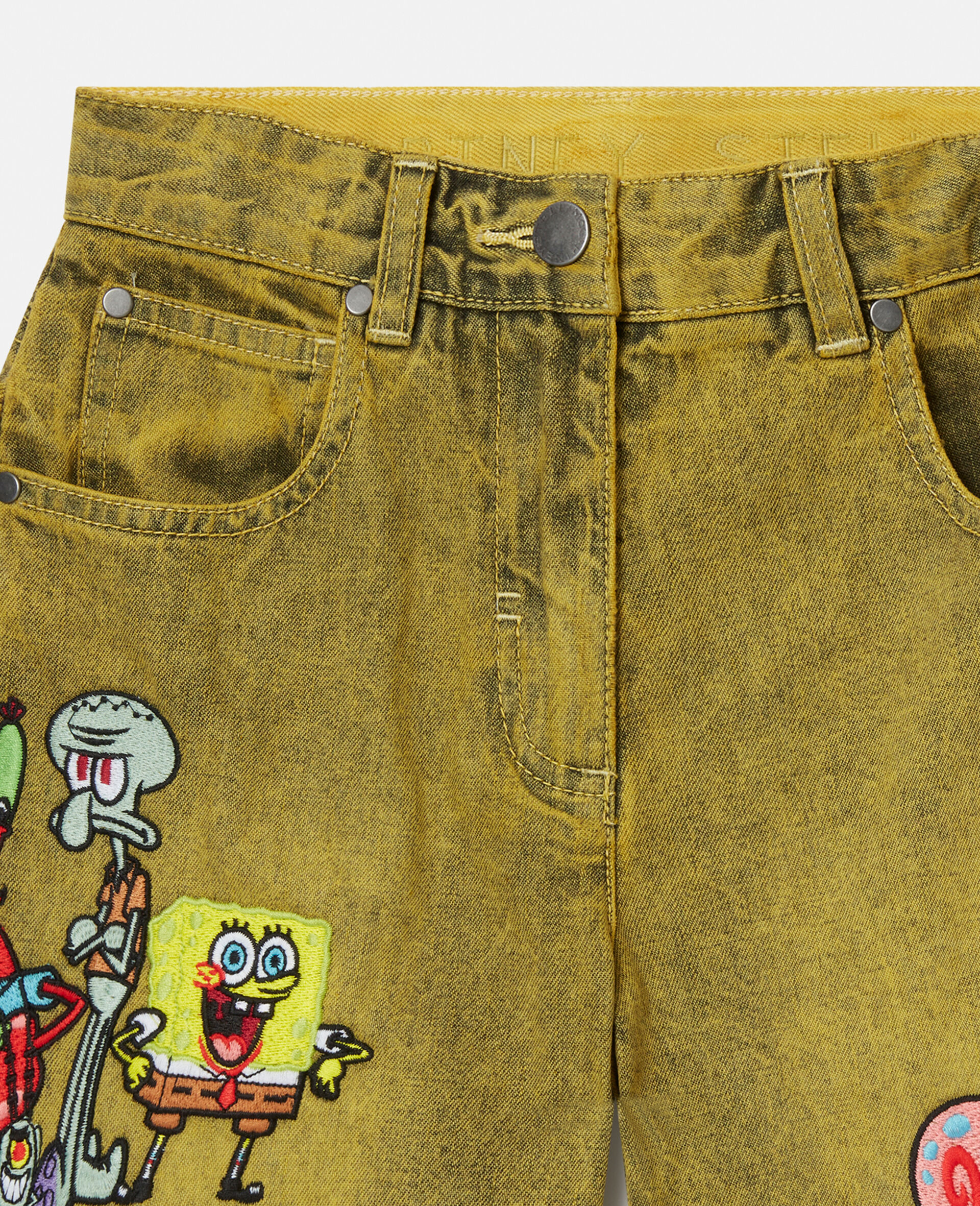 SpongeBob Graphic Denim Shorts