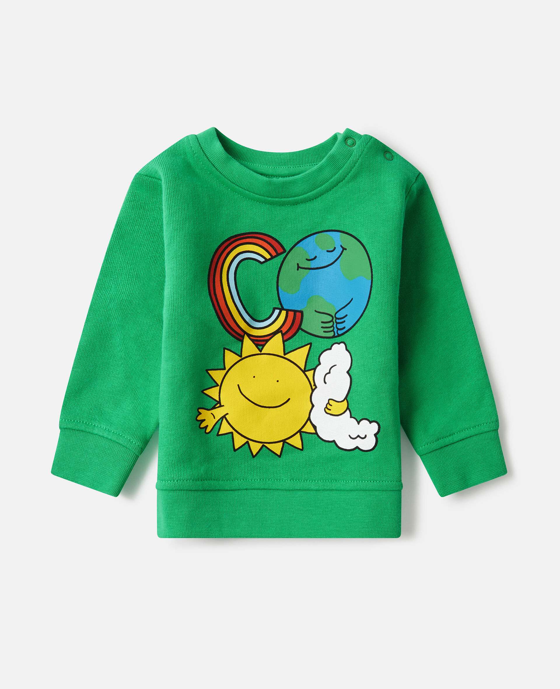 Earth Friends Graphic Crewneck Sweatshirt