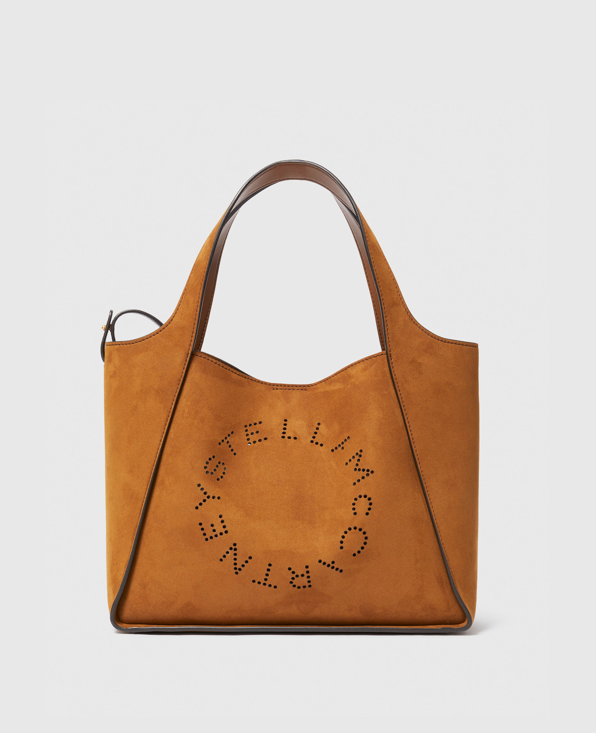 Logo Top Handle Crossbody Tote Bag