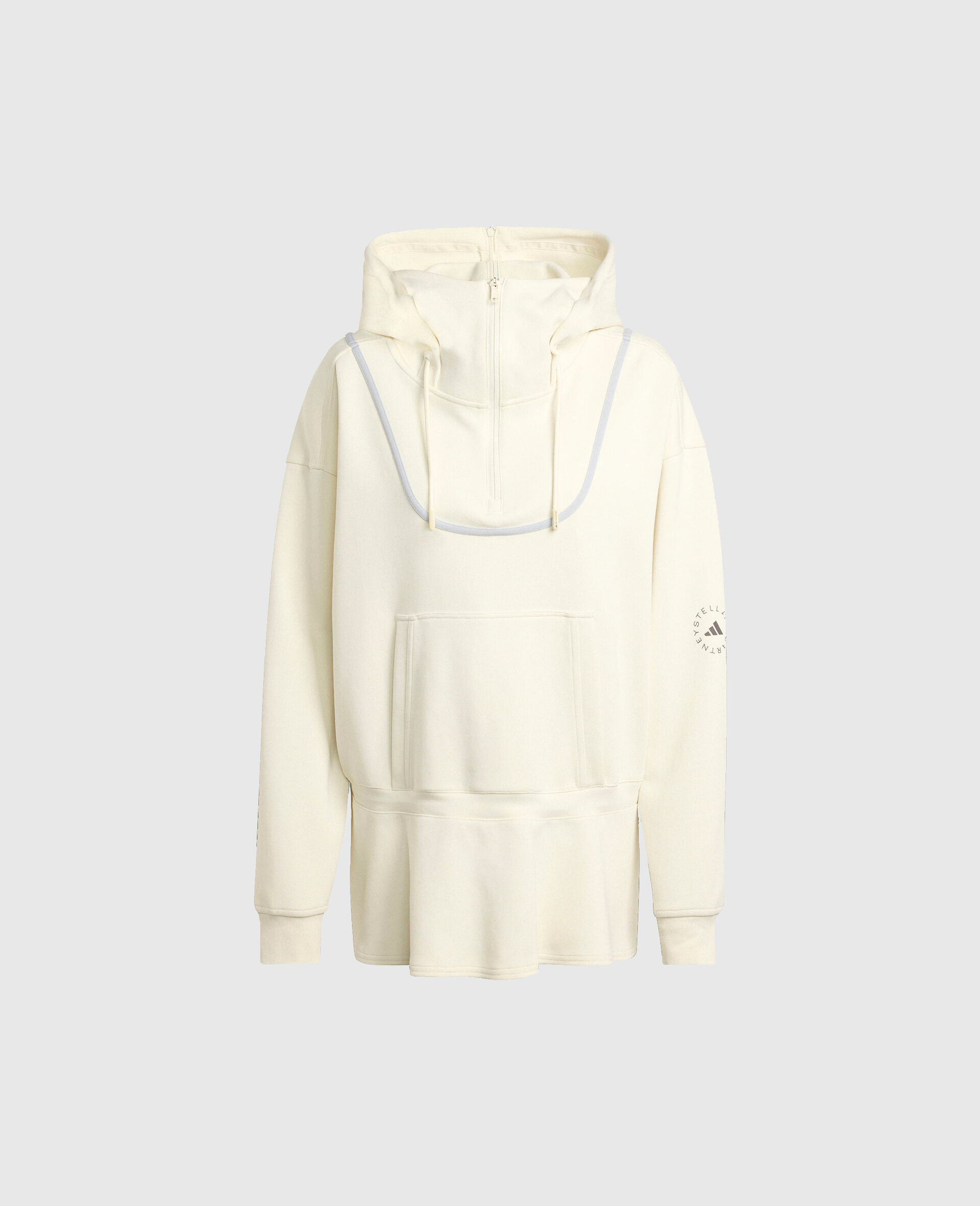 Logo Peplum Hoodie
