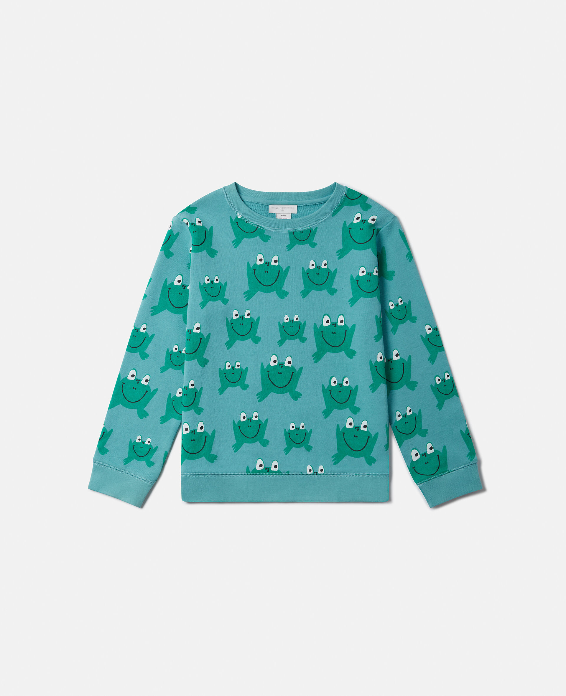 Frog Print Crewneck Sweatshirt