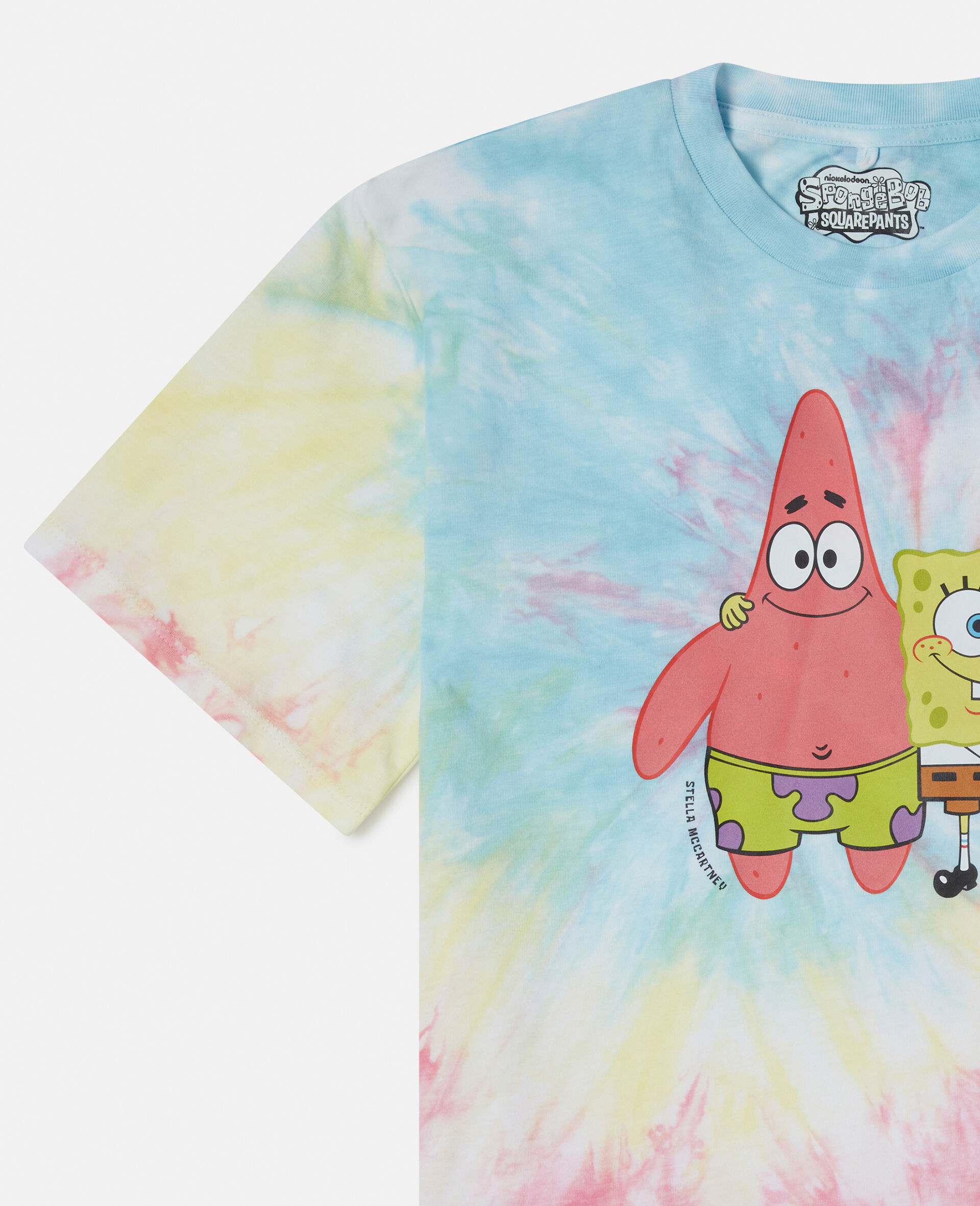 SpongeBob Graphic Tie-Dye T-Shirt