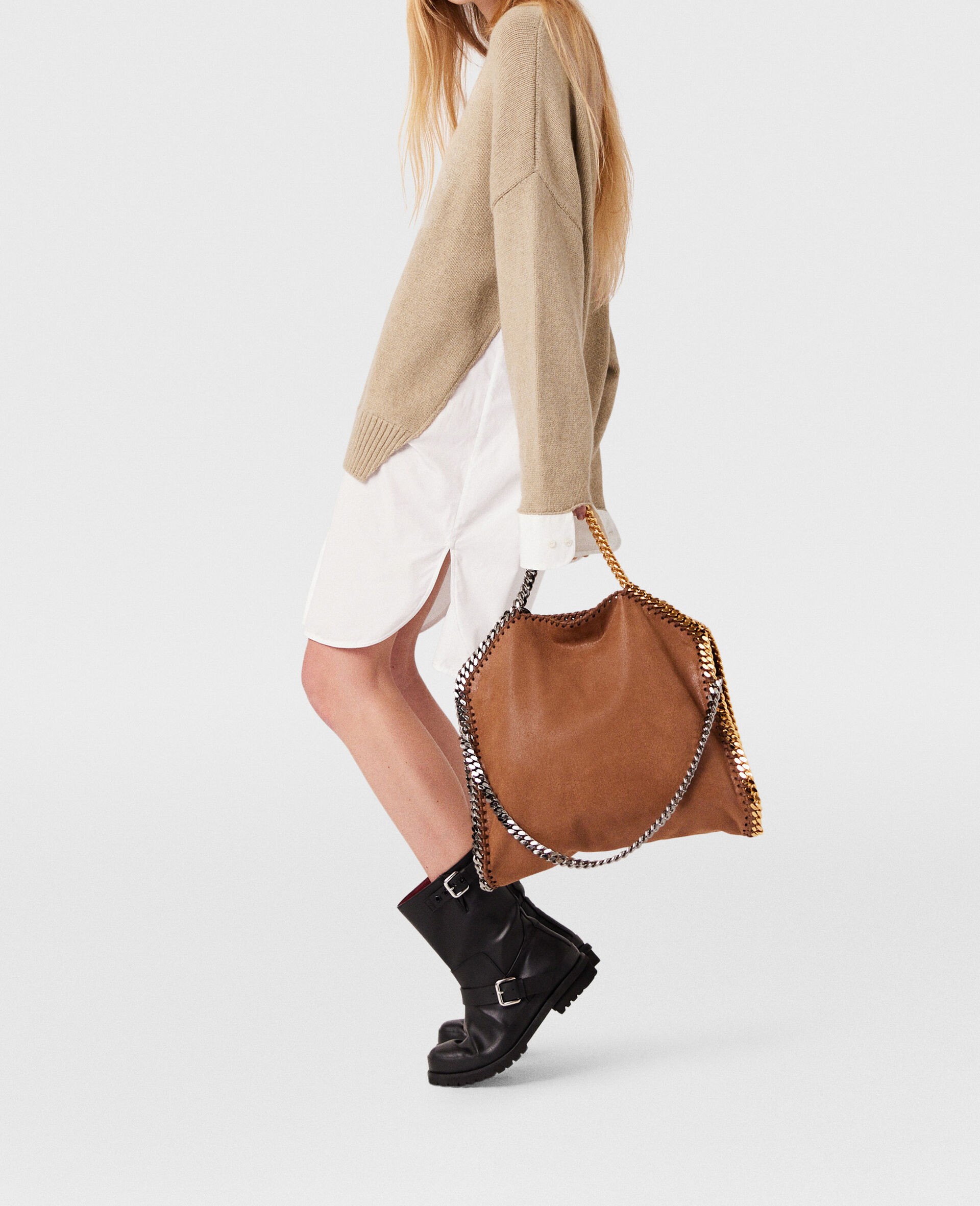 Shirting Details Long Sleeve Sweater