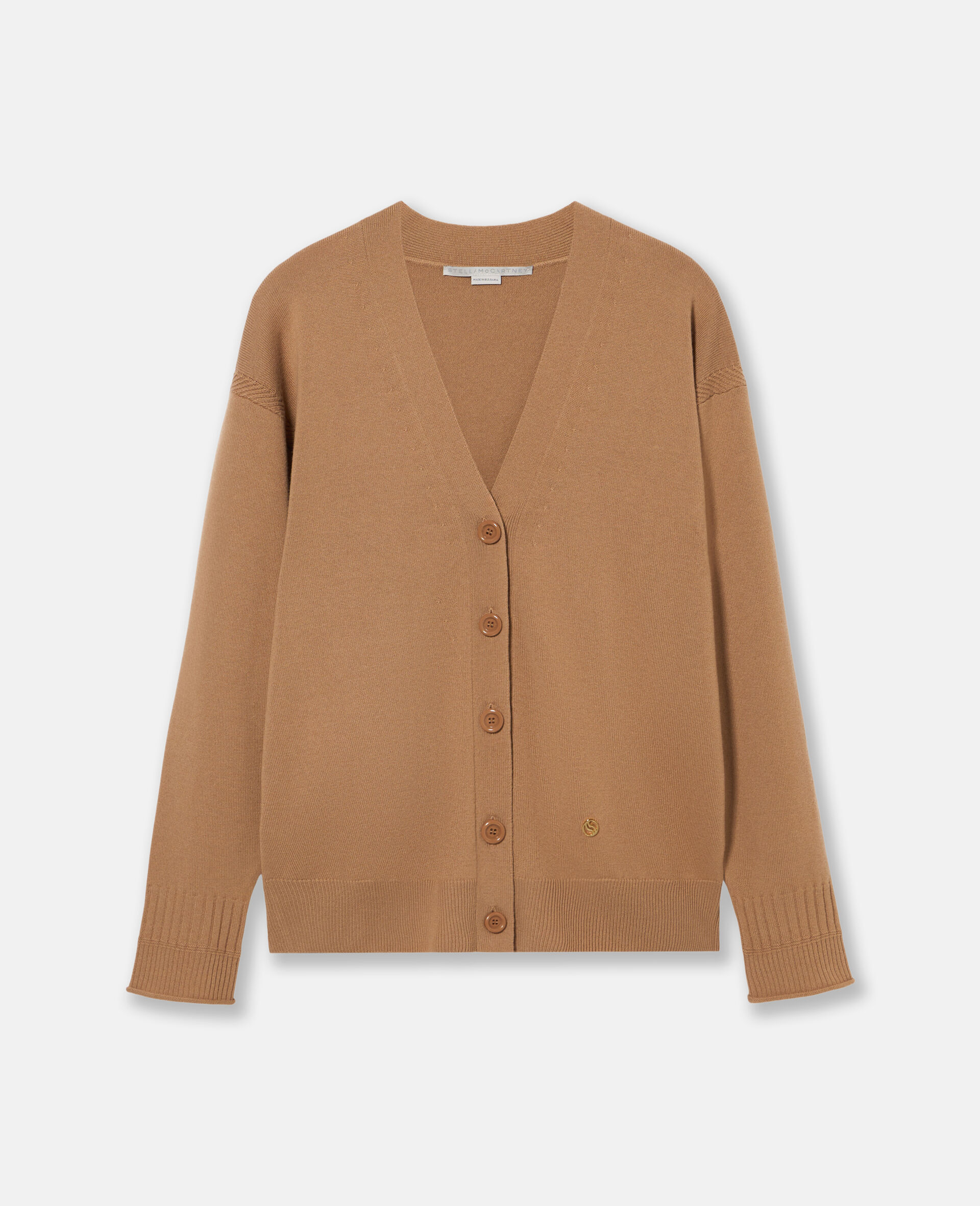 V-Neck Long Sleeved Cardigan