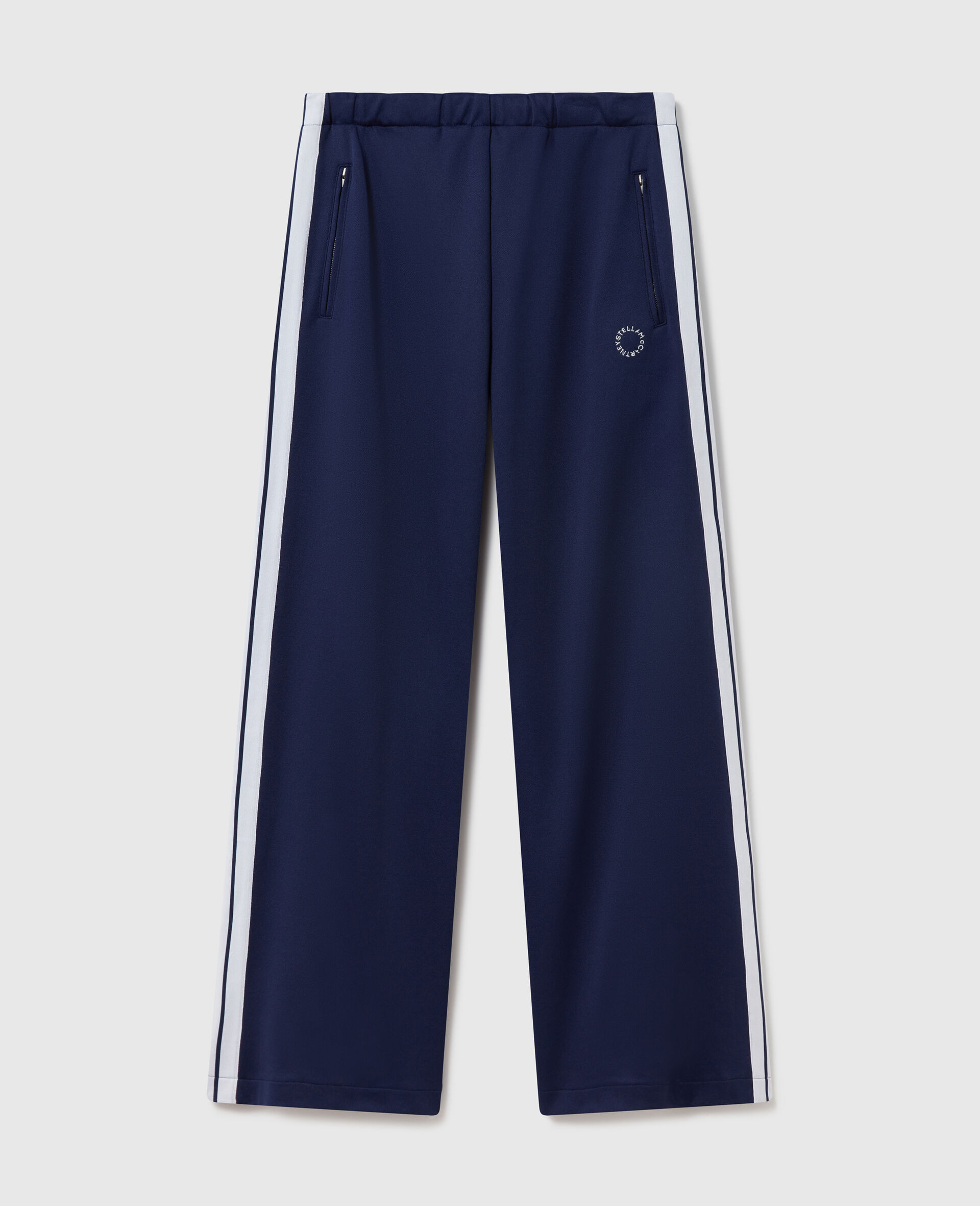 Elasticated Waistband Double Stripe Track SweatPants