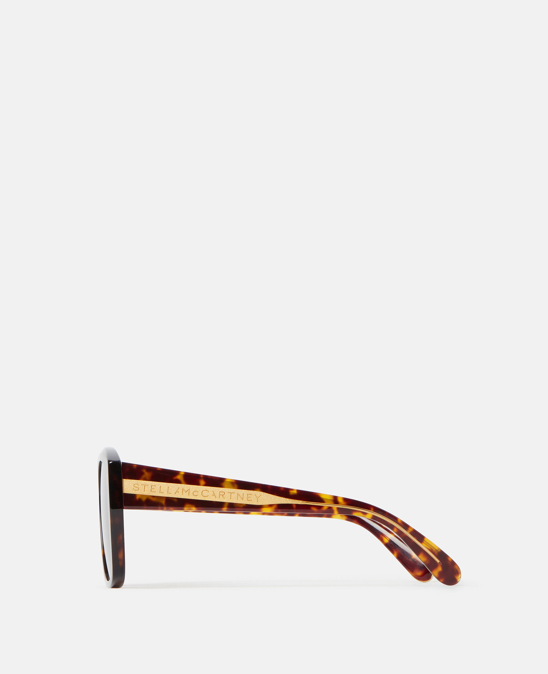 Straight-Edge Square Sunglasses
