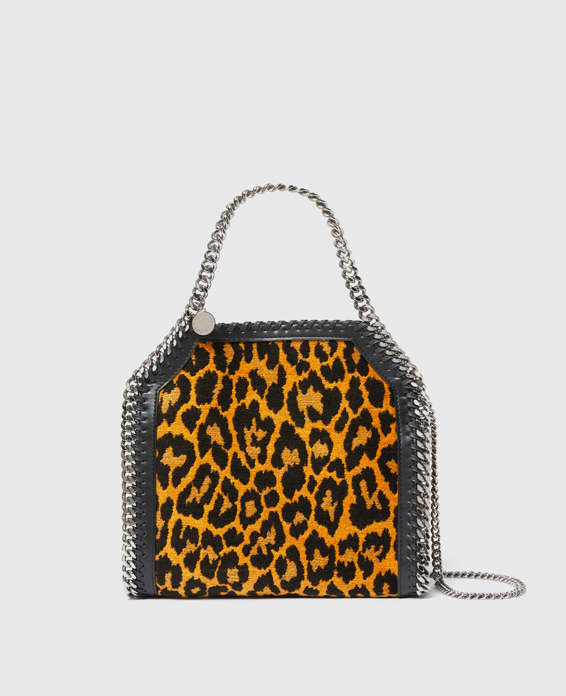 Leopard Falabella Mini Tote Bag