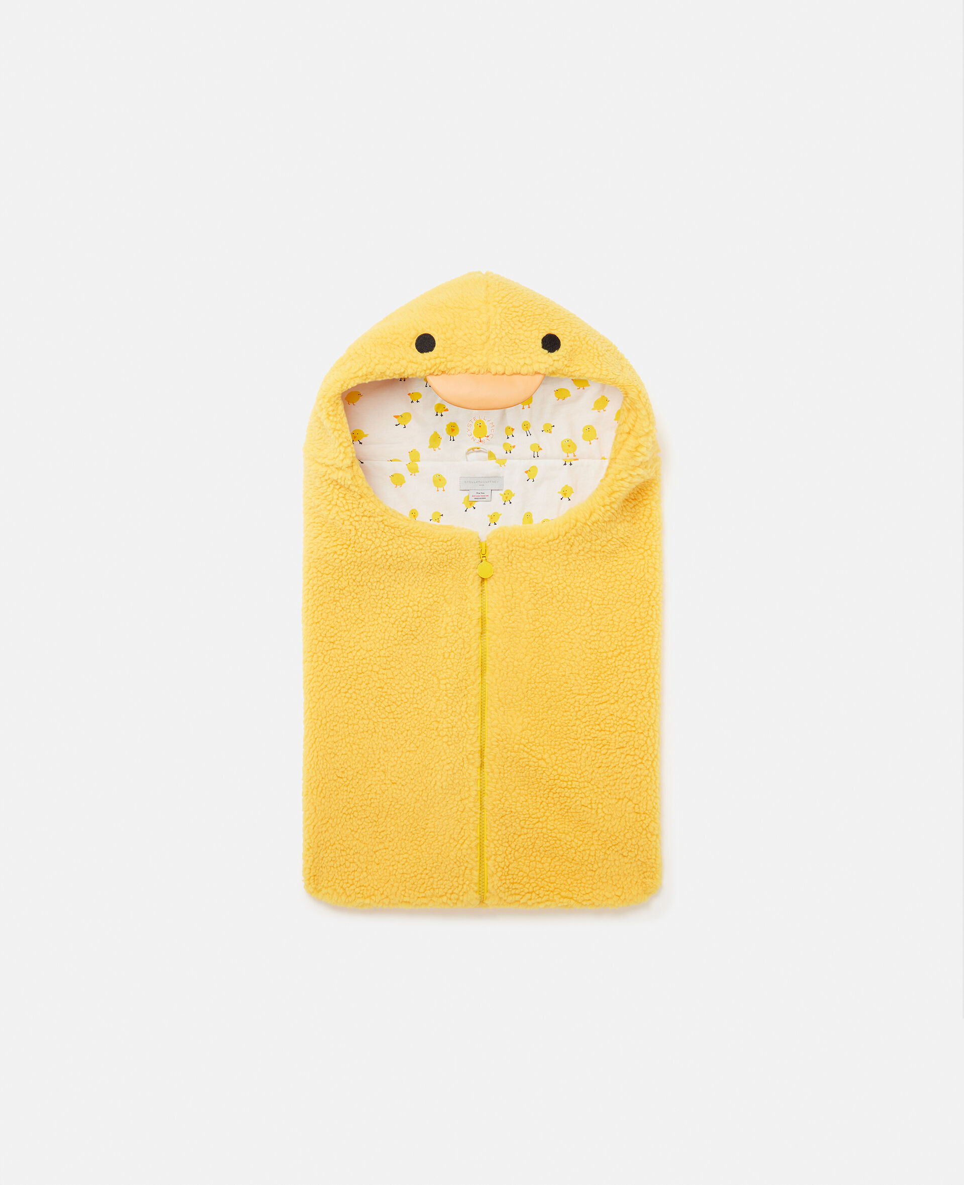 Duckling Hooded Zippered Blanket