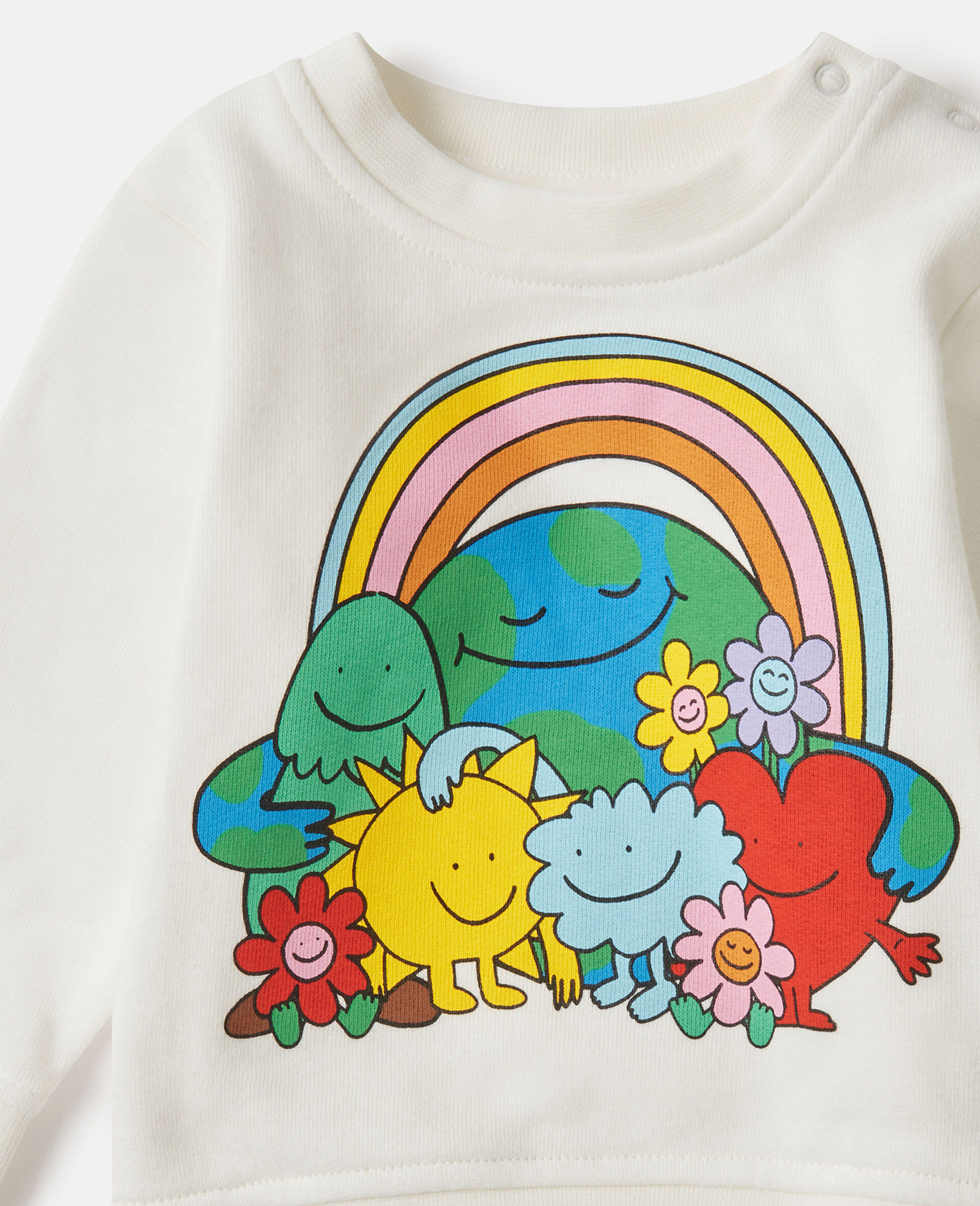 Earth Friends Graphic Crewneck Sweatshirt