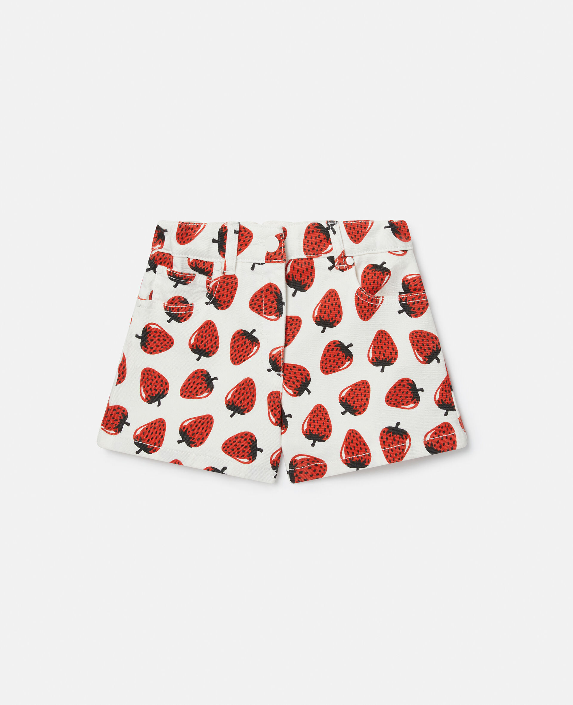 Strawberry Print Shorts