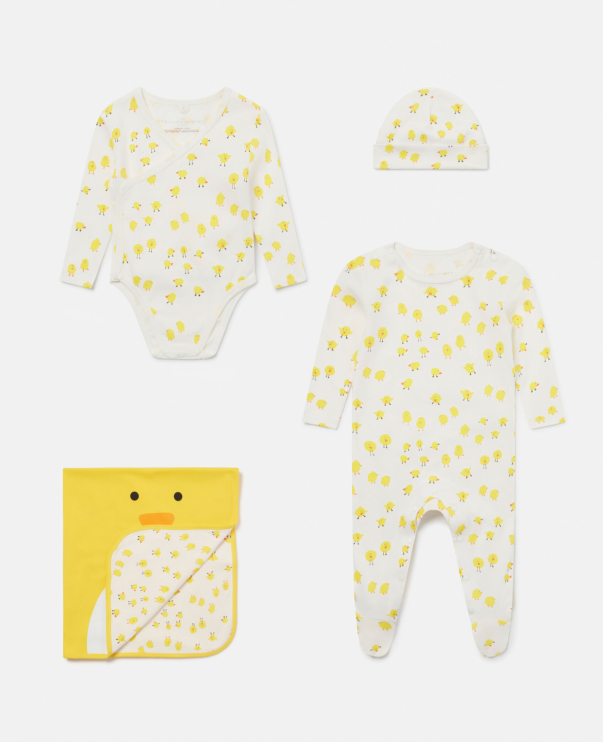 Chick Pattern Baby Gift Set