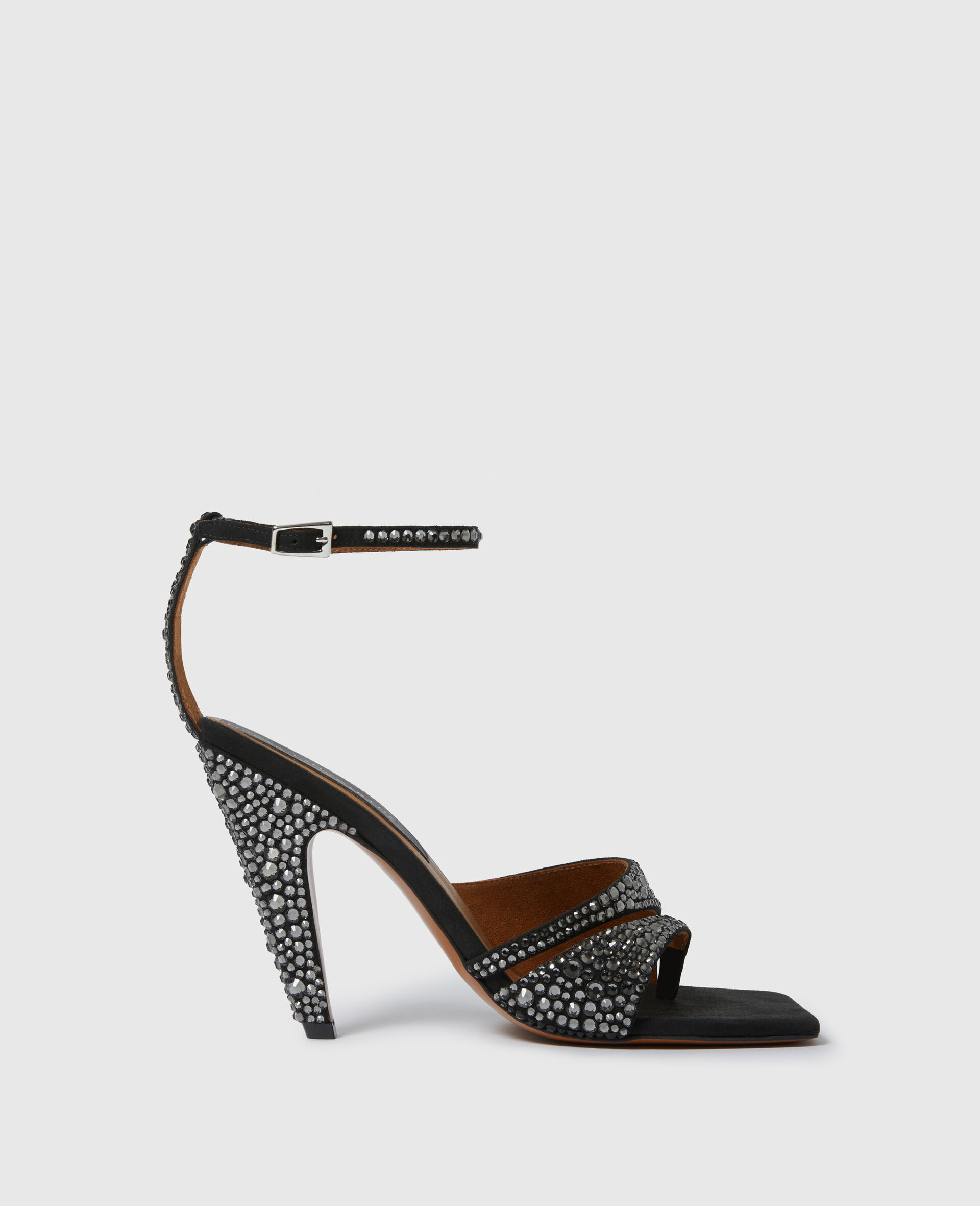 Stella Spur Crystal Hotfix Heeled Pump