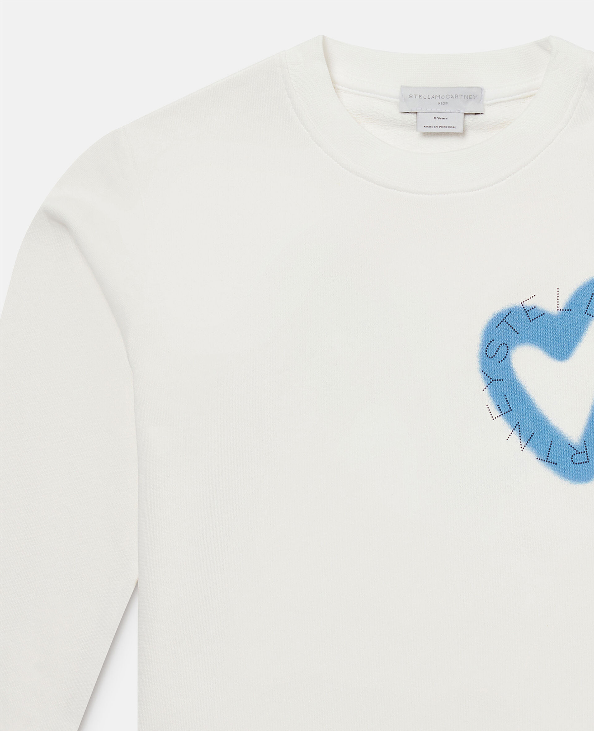 Graffiti Heart Graphic Sweatshirt