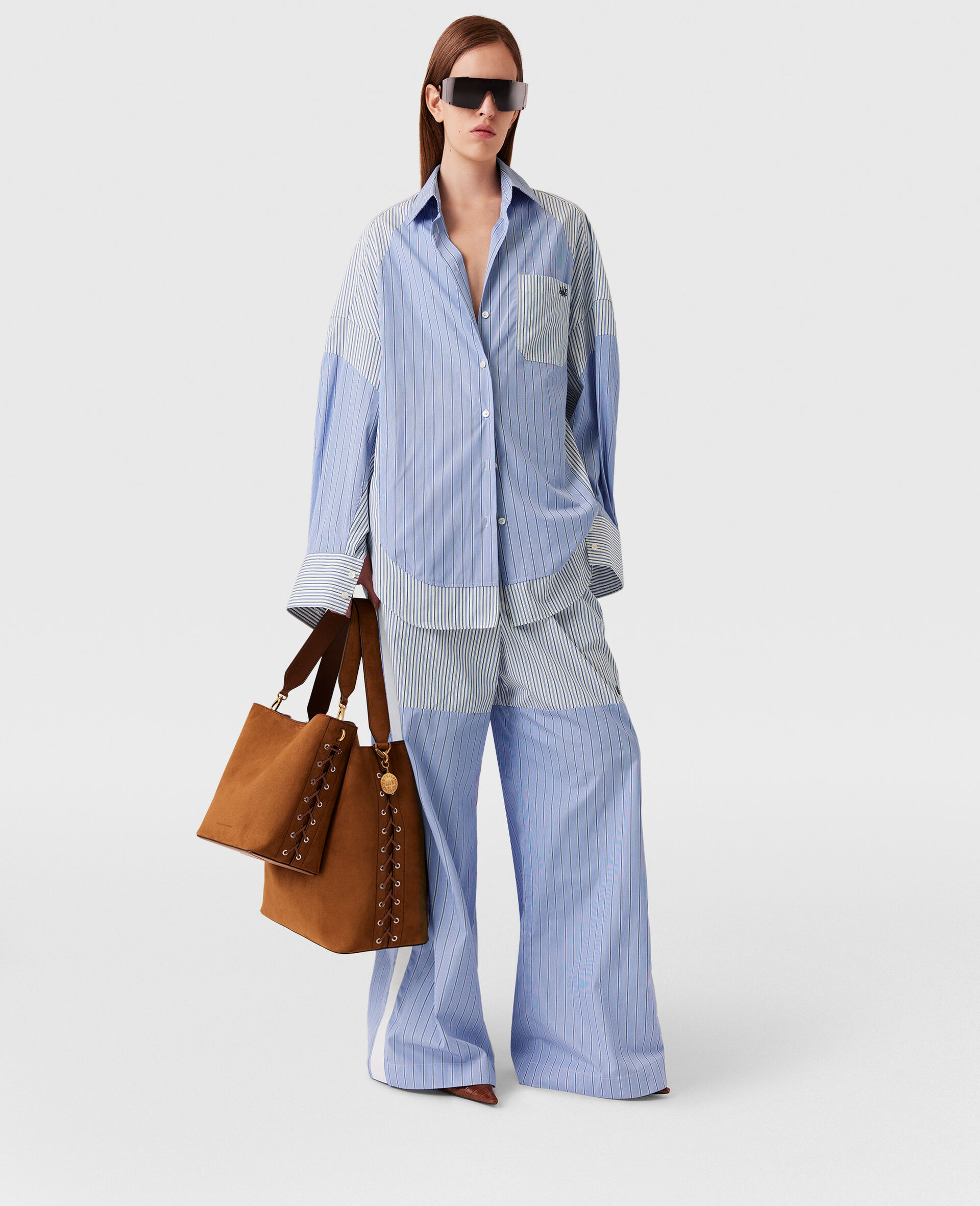 Striped Boyfriend Pants