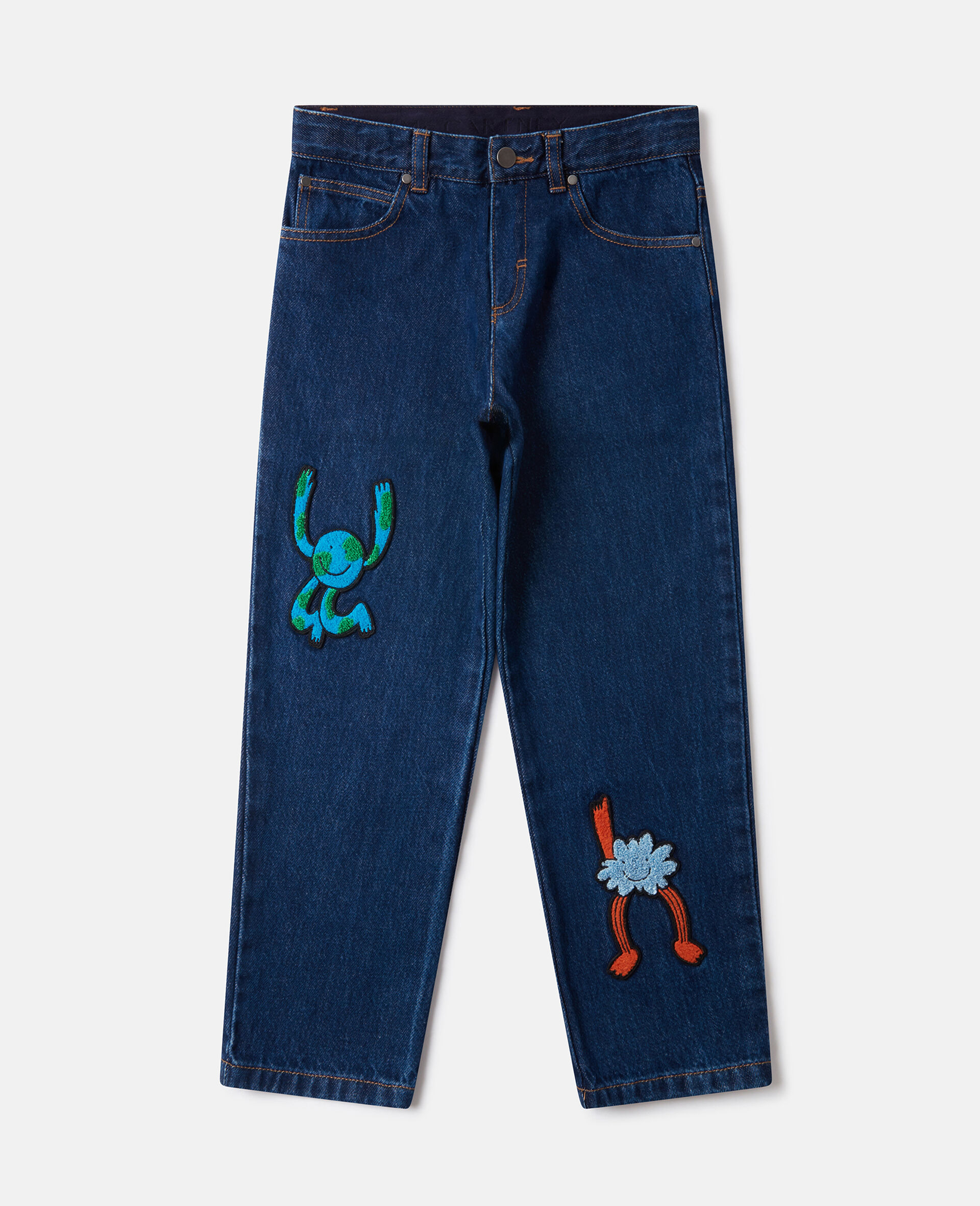 Earth Friends Graphic Denim Jeans