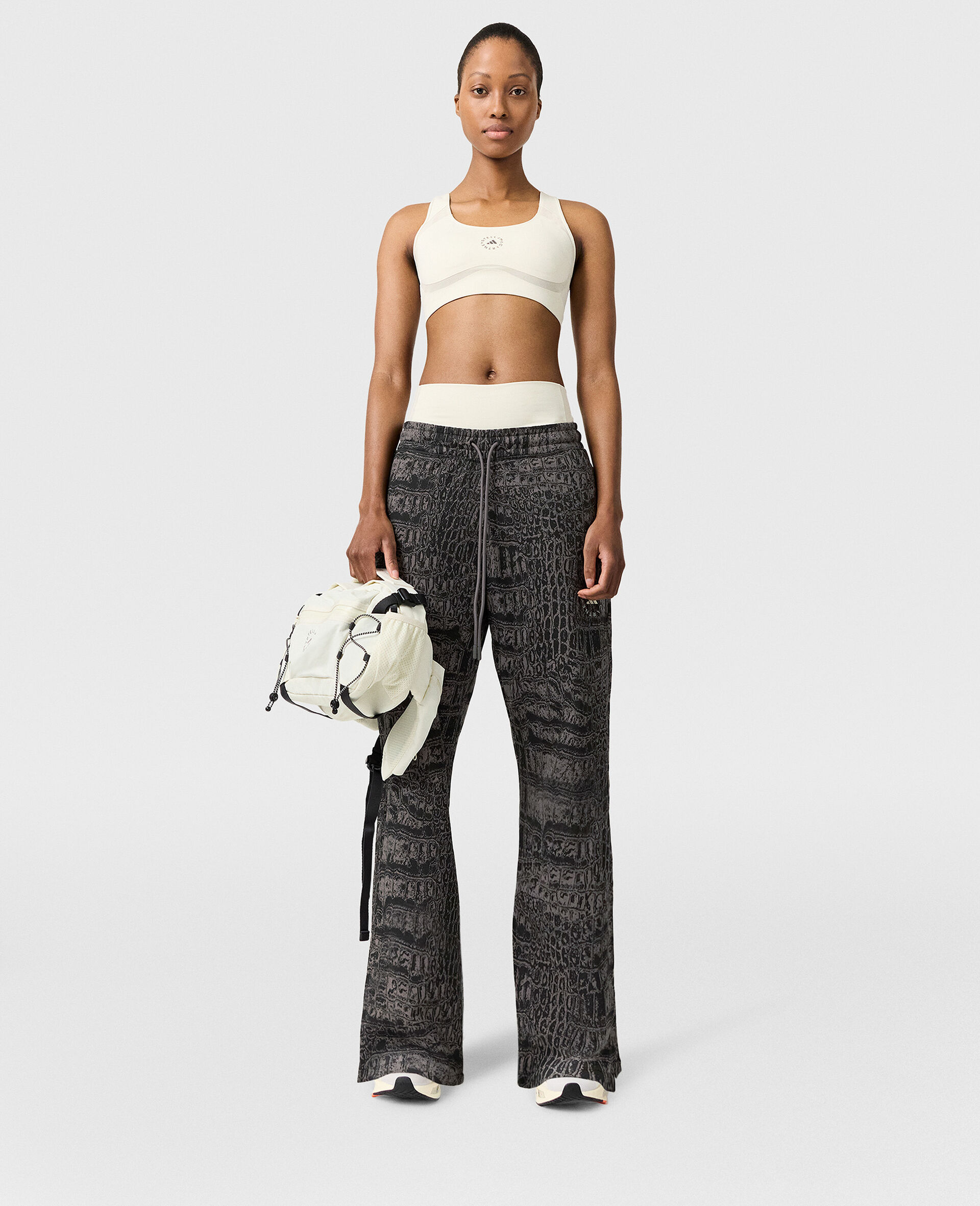Logo Graphic Print Straight-Leg Joggers