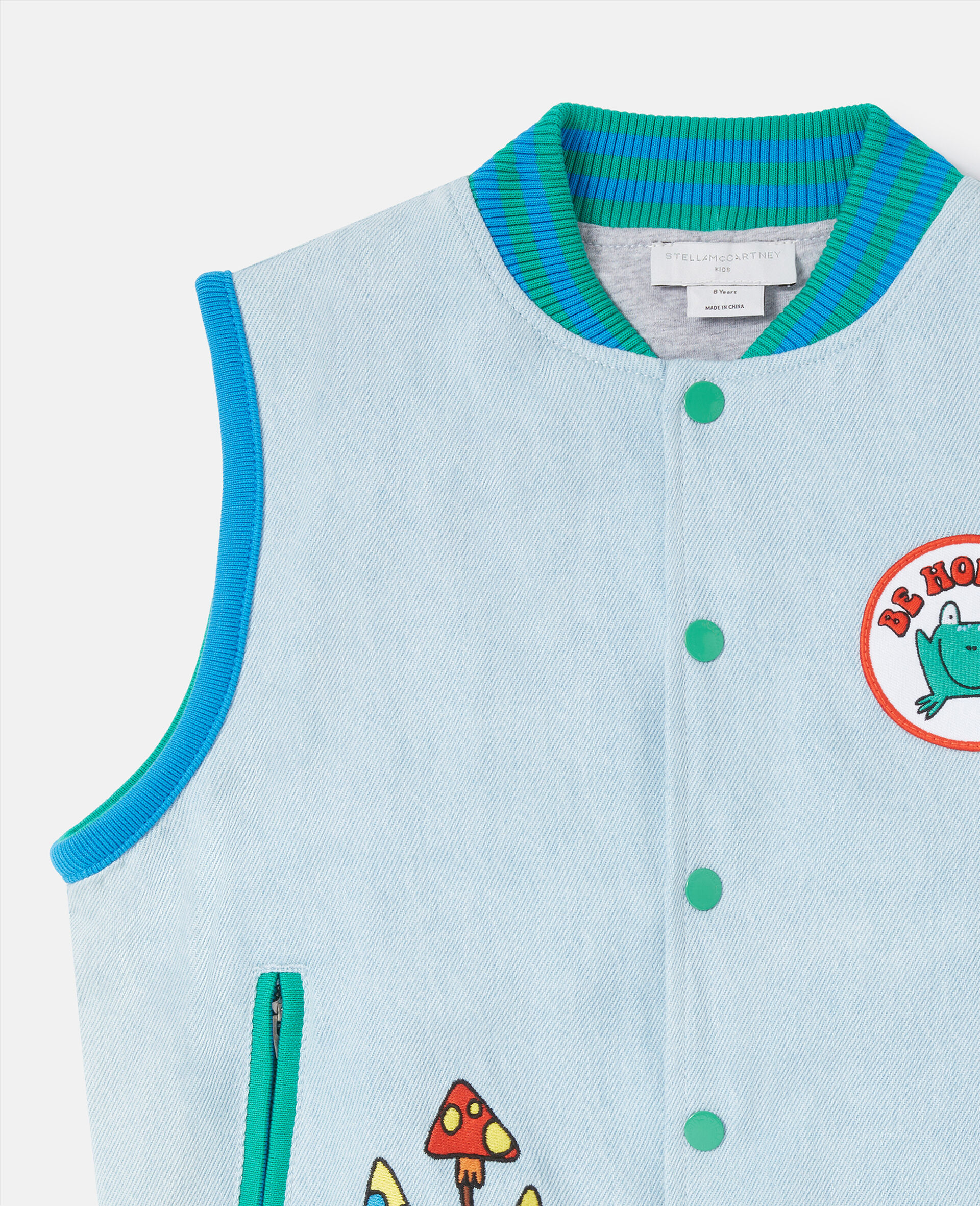 Woodland Friends Sleeveless Jacket