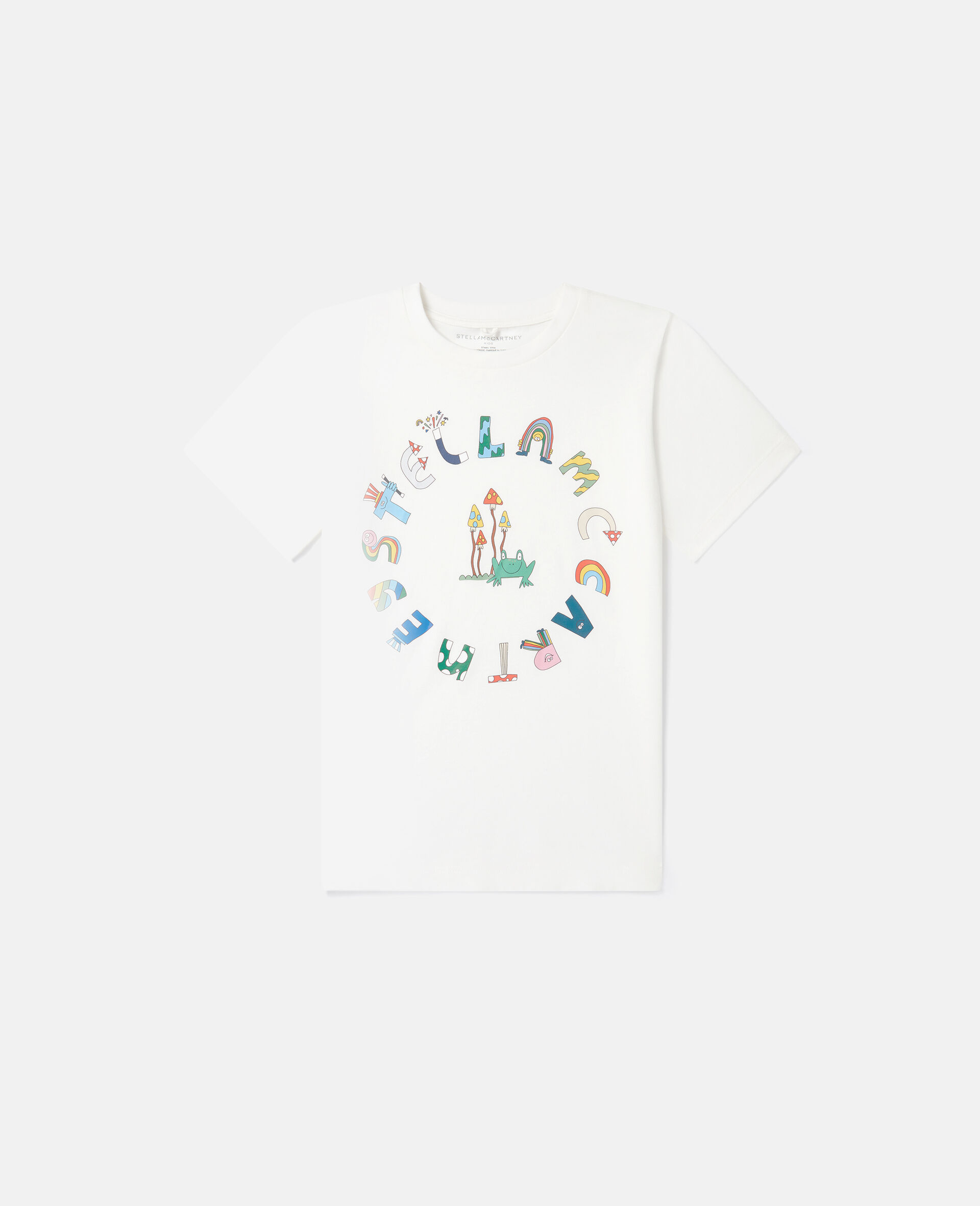 Stella Woodland Lettering Crewneck T-Shirt