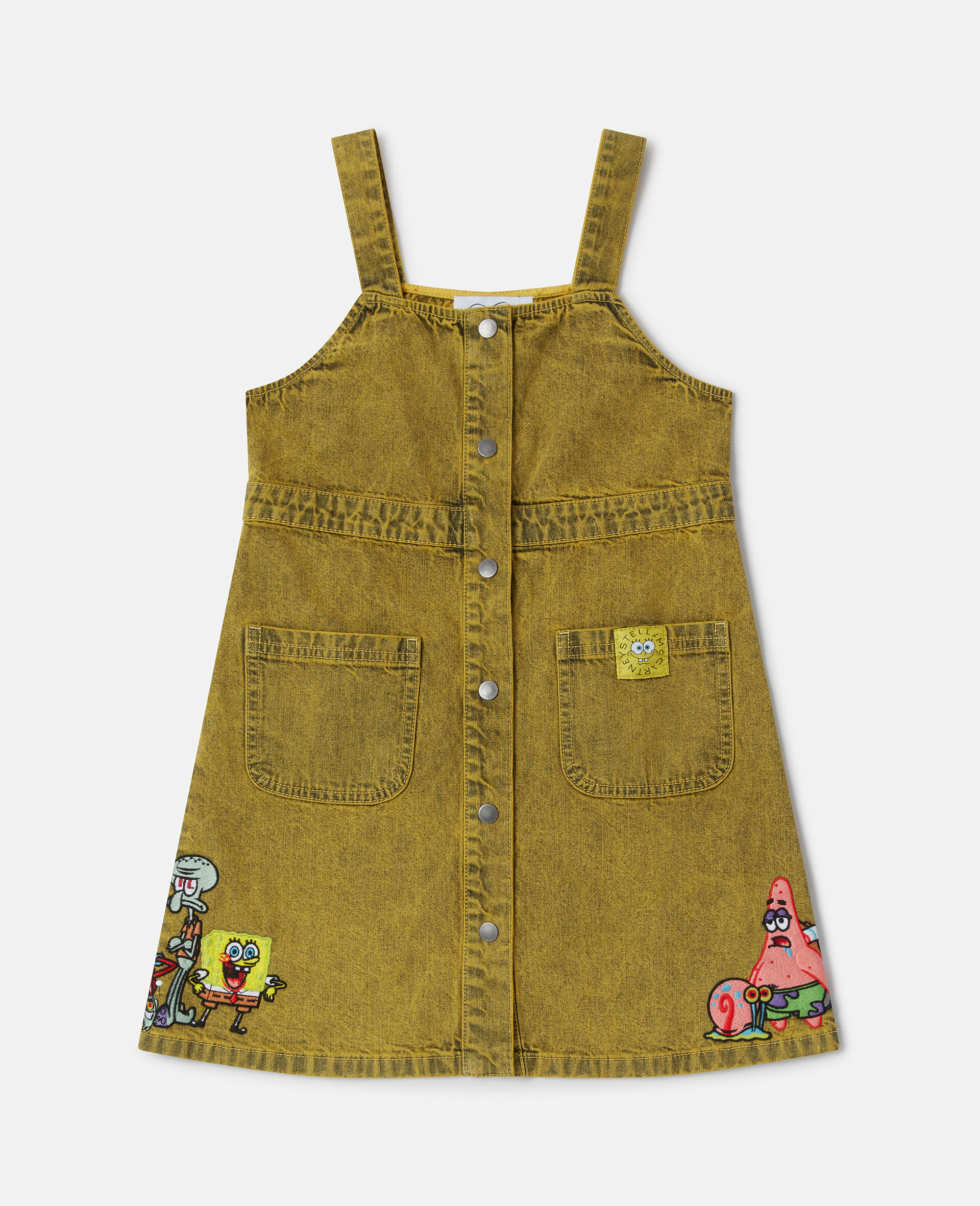 SpongeBob Graphic Denim Dress