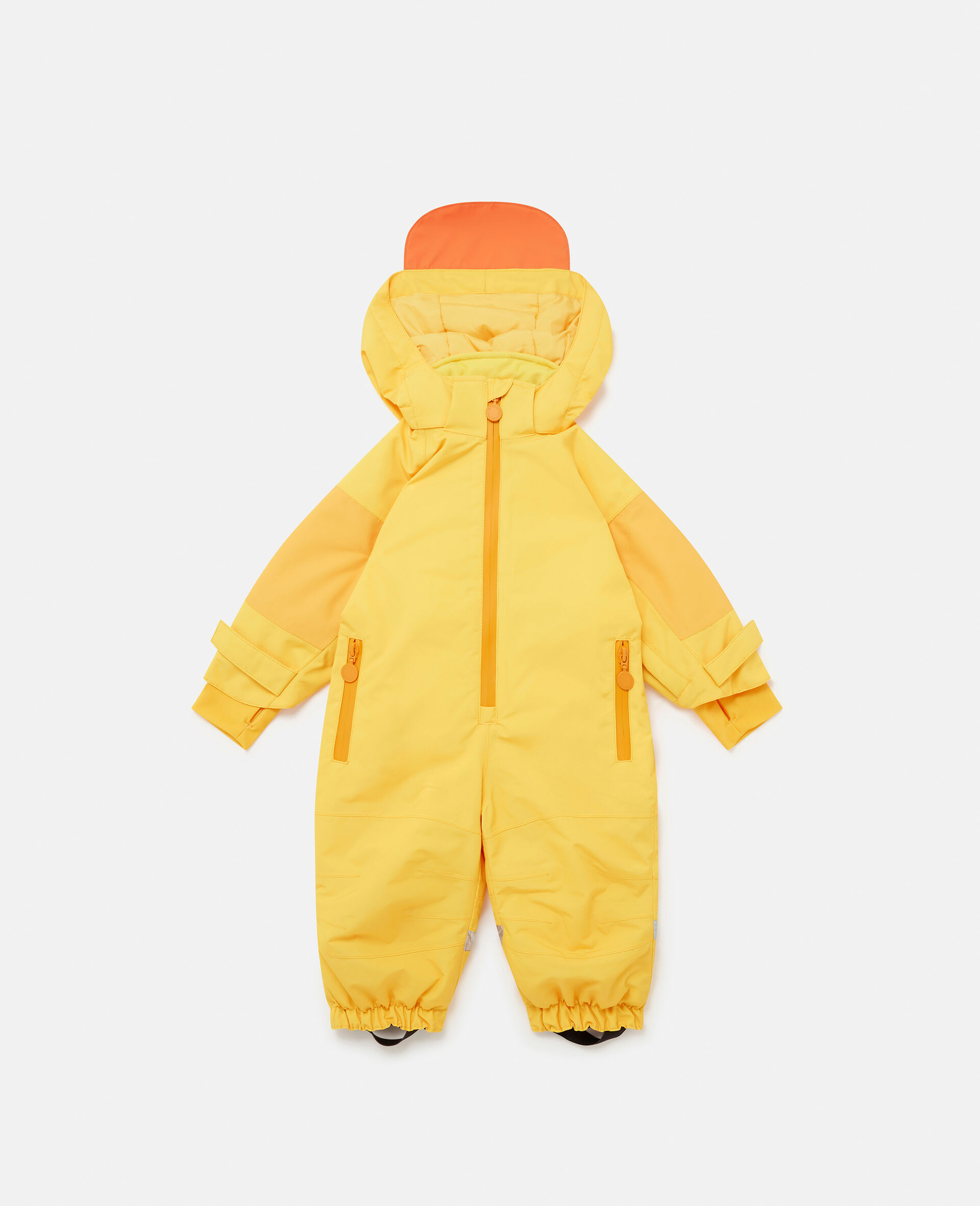 Duckling Hooded Zippered Jumpsuit