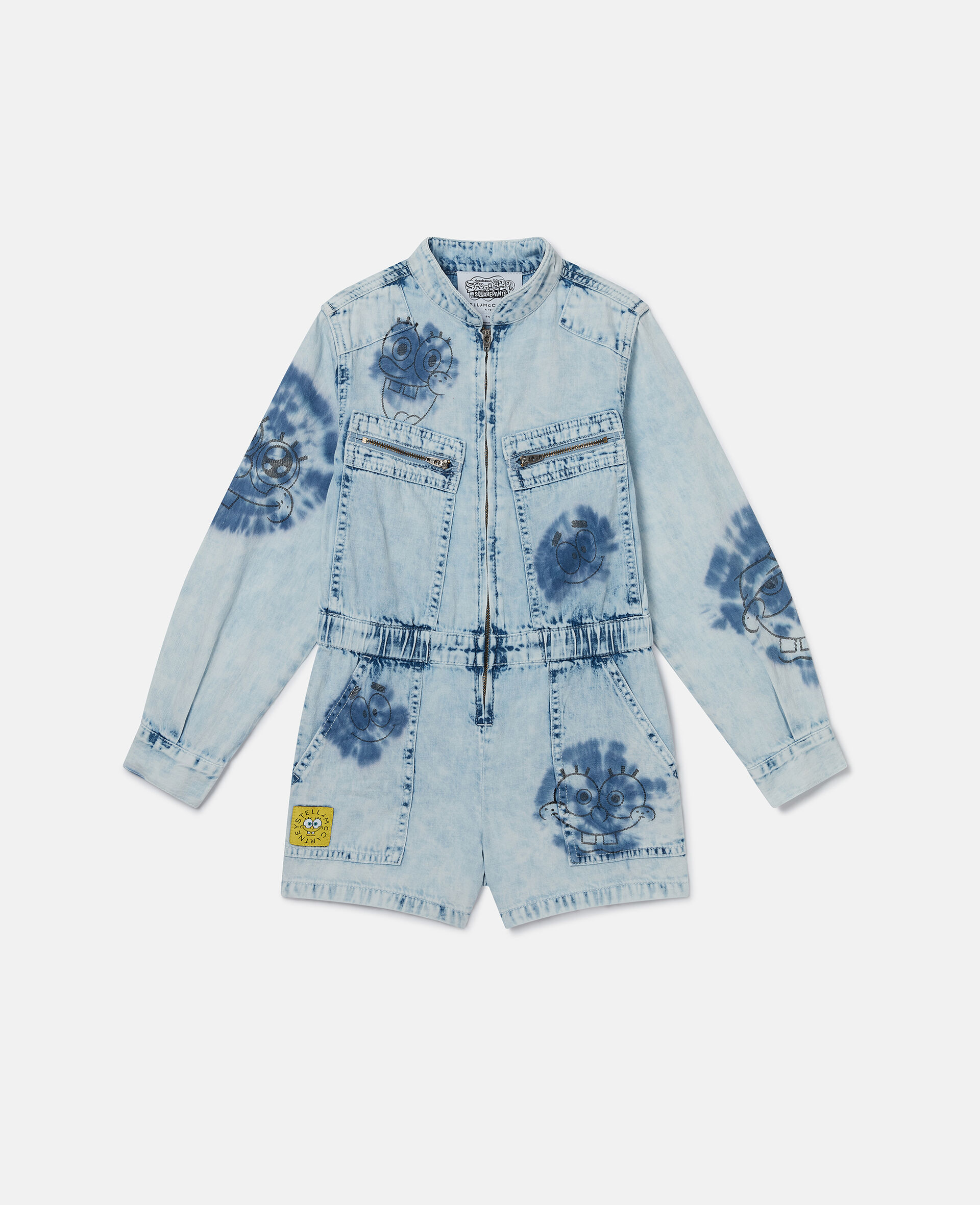 SpongeBob Graphic Denim Dress
