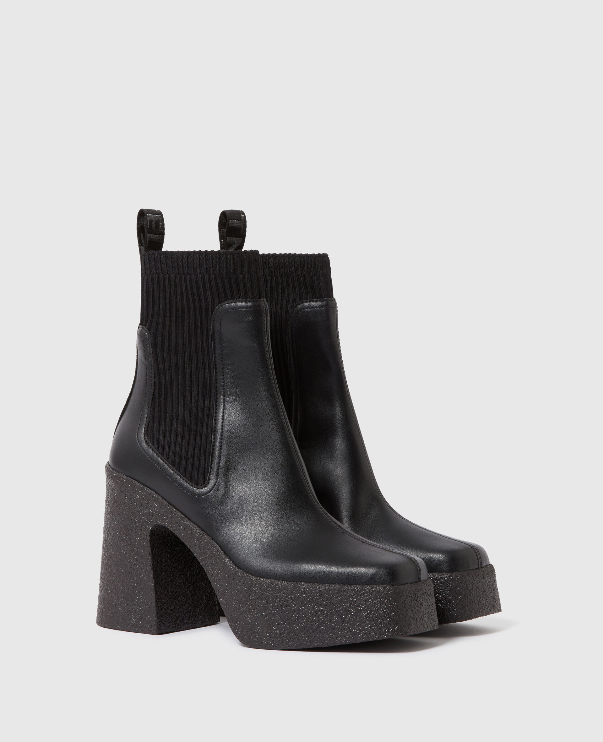 Skyla Heeled Sock Boots