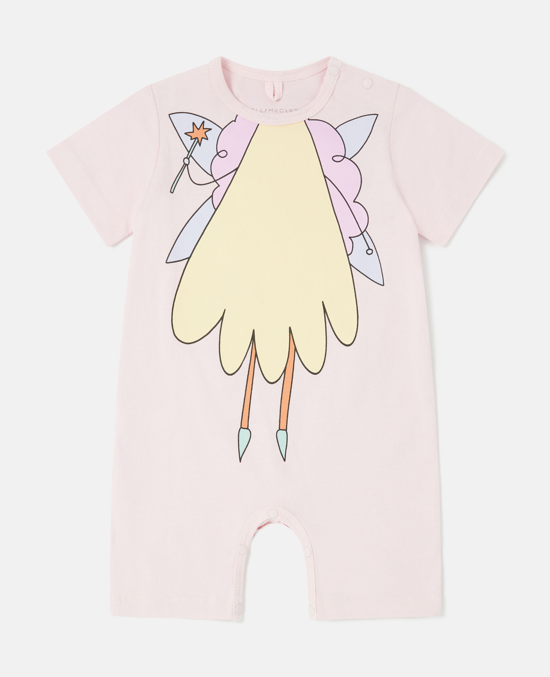 Fairy Graphic Crewneck Romper