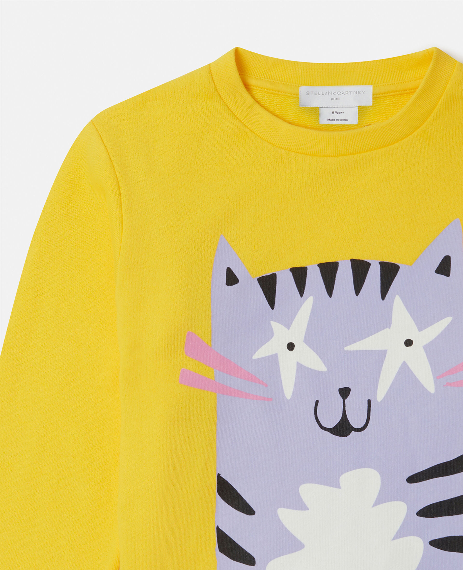 Cat Graphic Sweatshirt