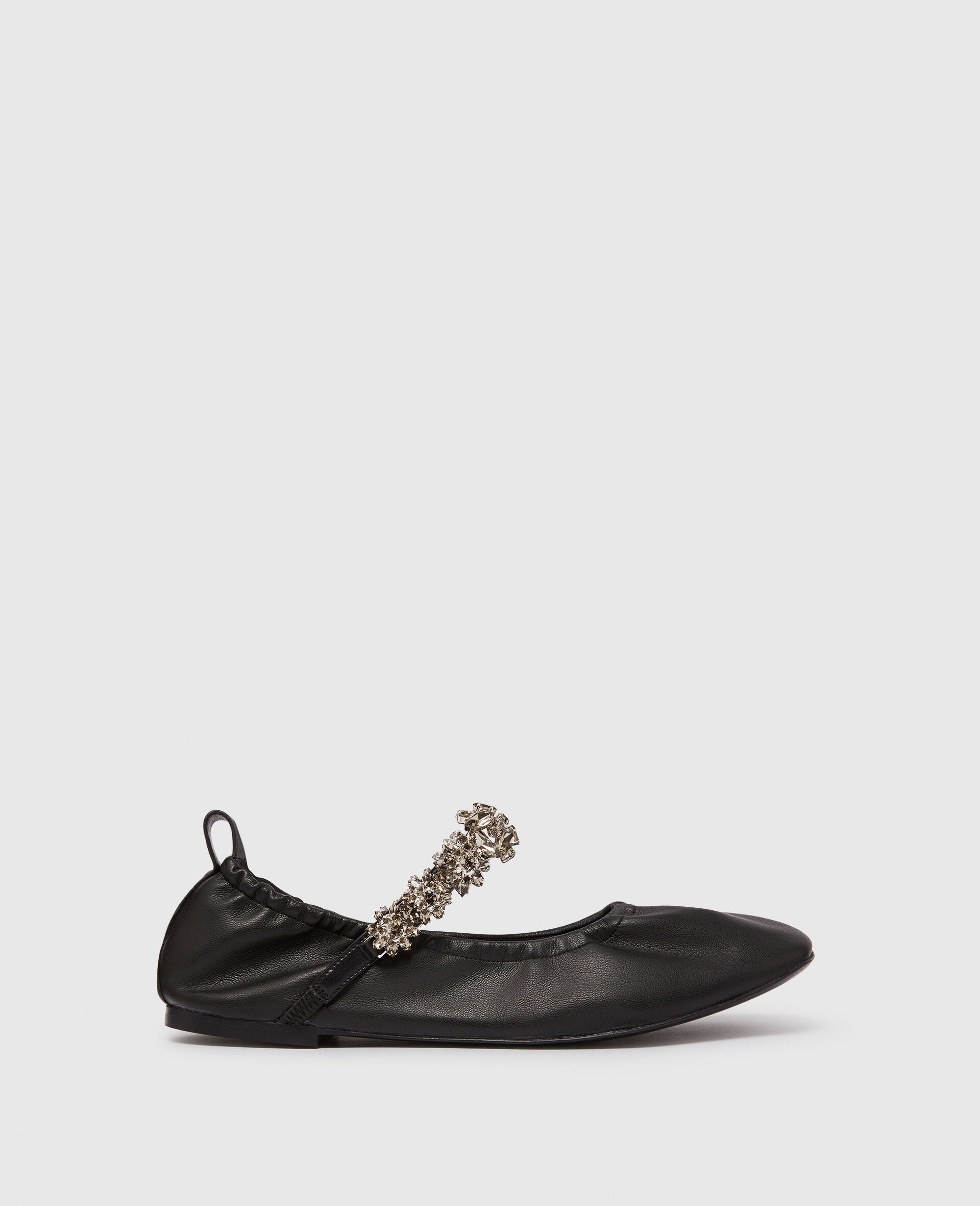 Elsa Crystal Flowers Ballet Flats