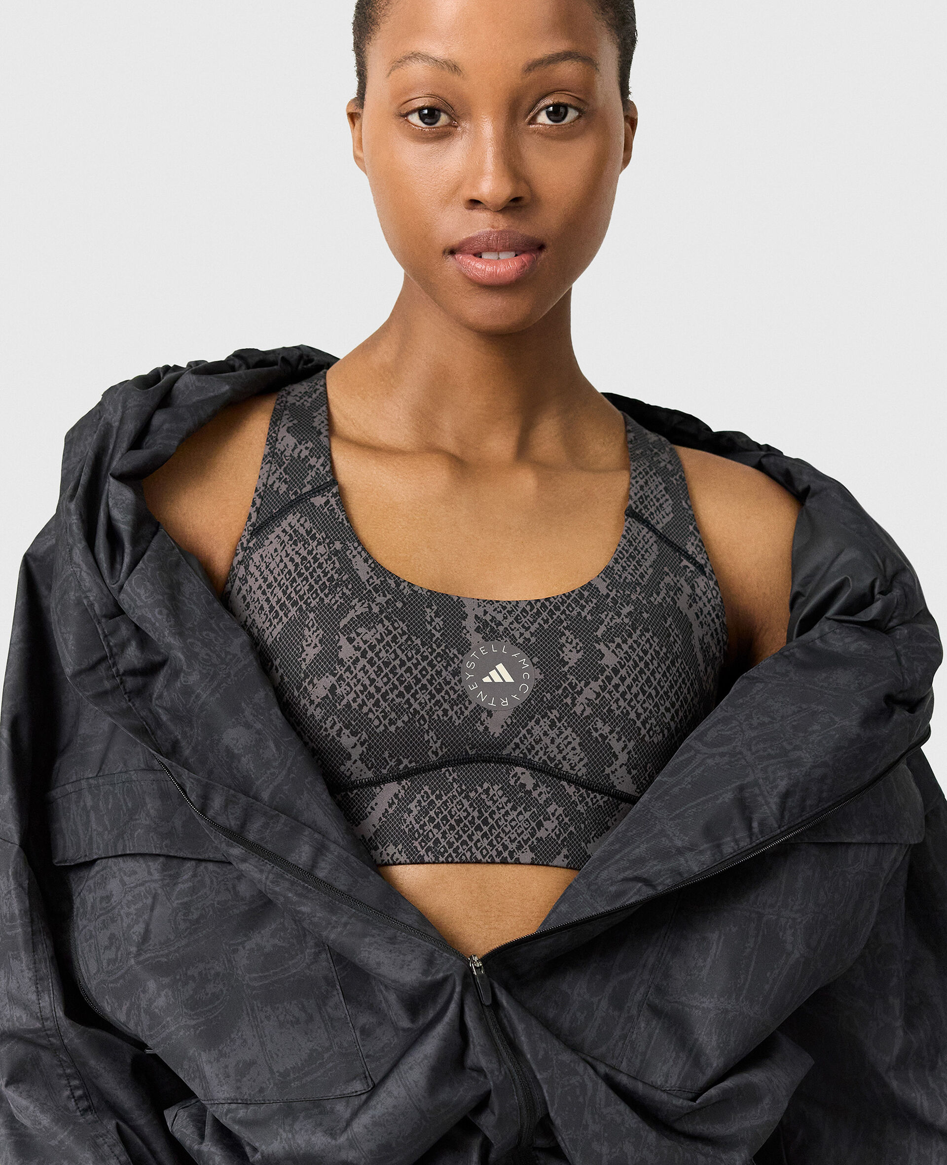 TruePurpose Power Impact Snake Print Training Bra
