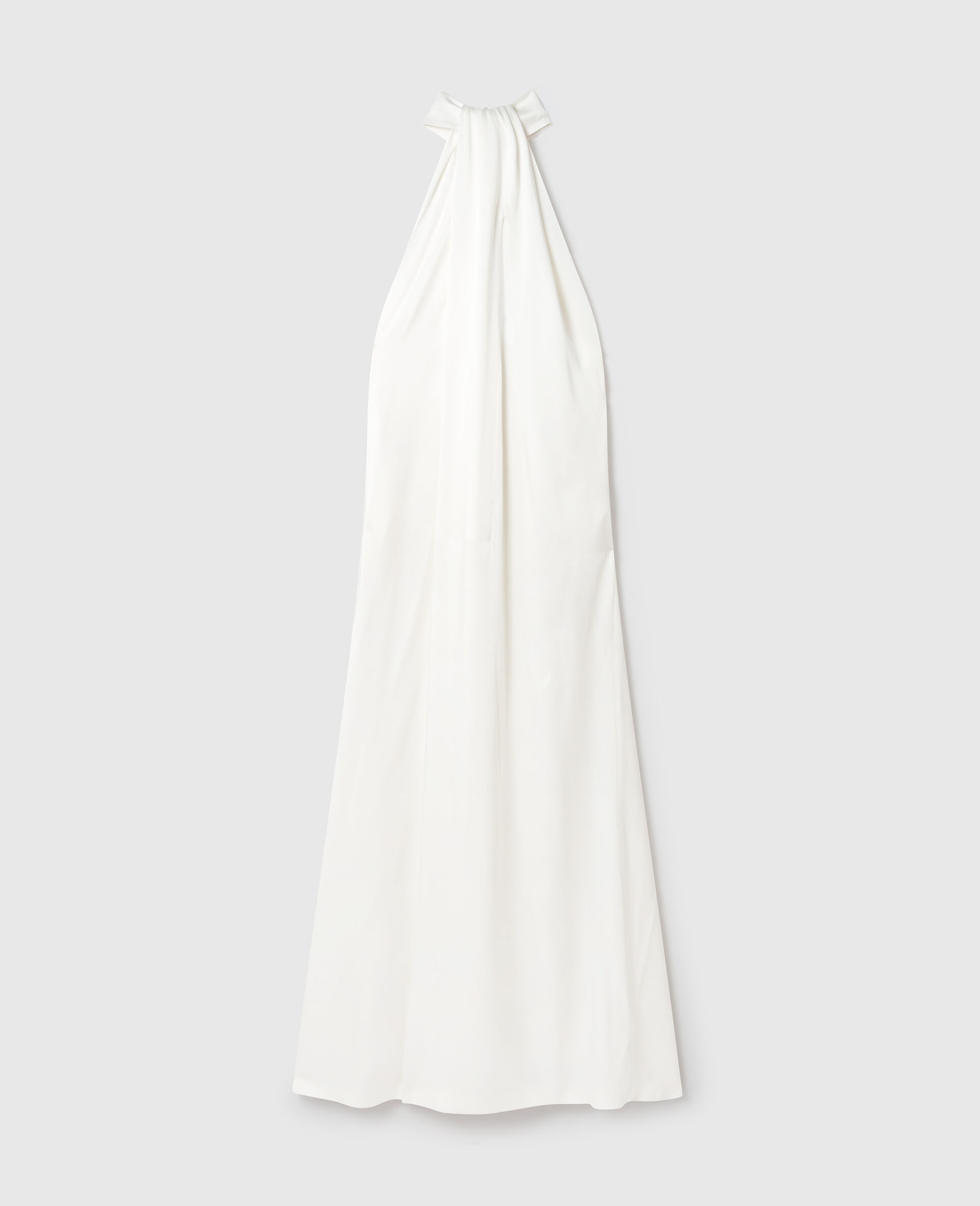 Halterneck Panel Maxi Dress