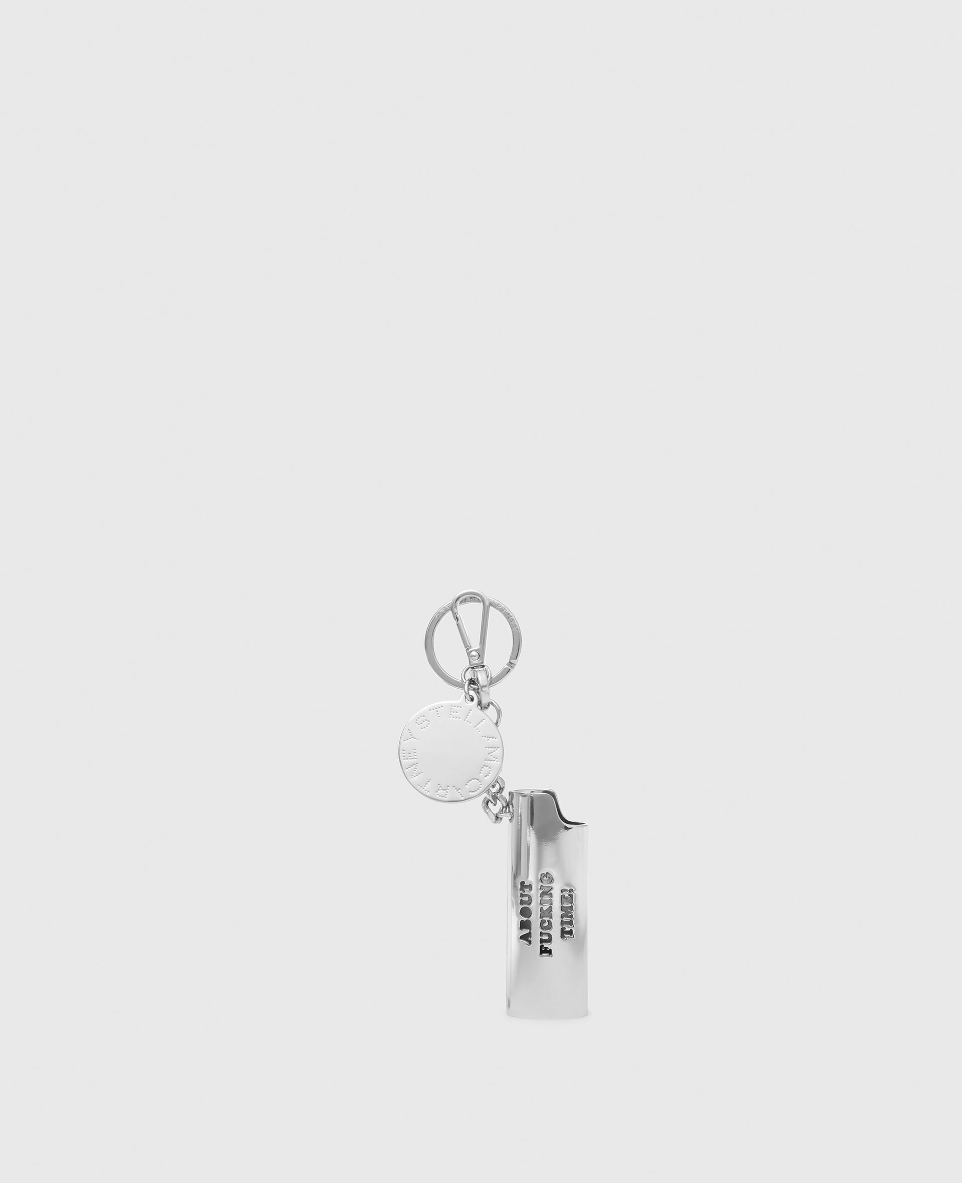 It's About Fucking Time Lighter Keychain