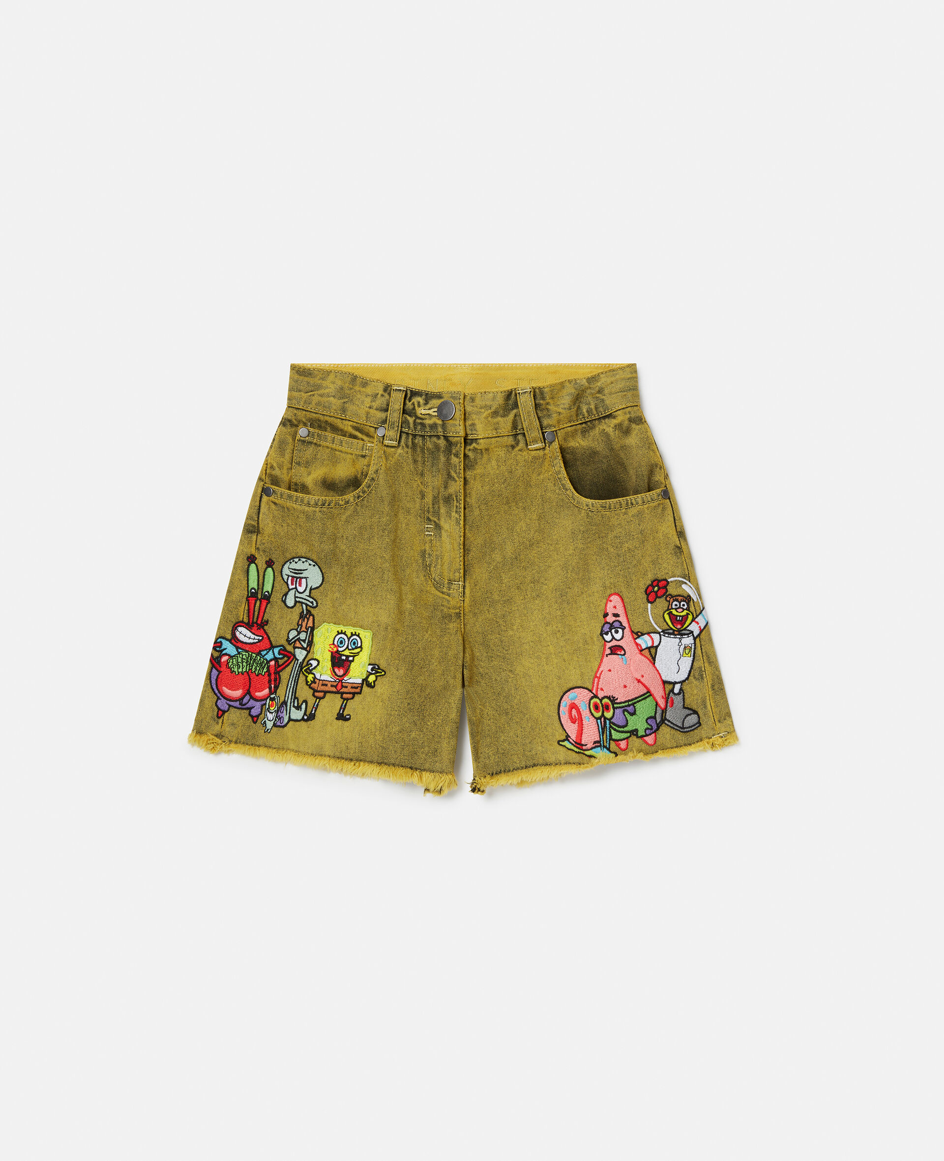 SpongeBob Graphic Denim Shorts