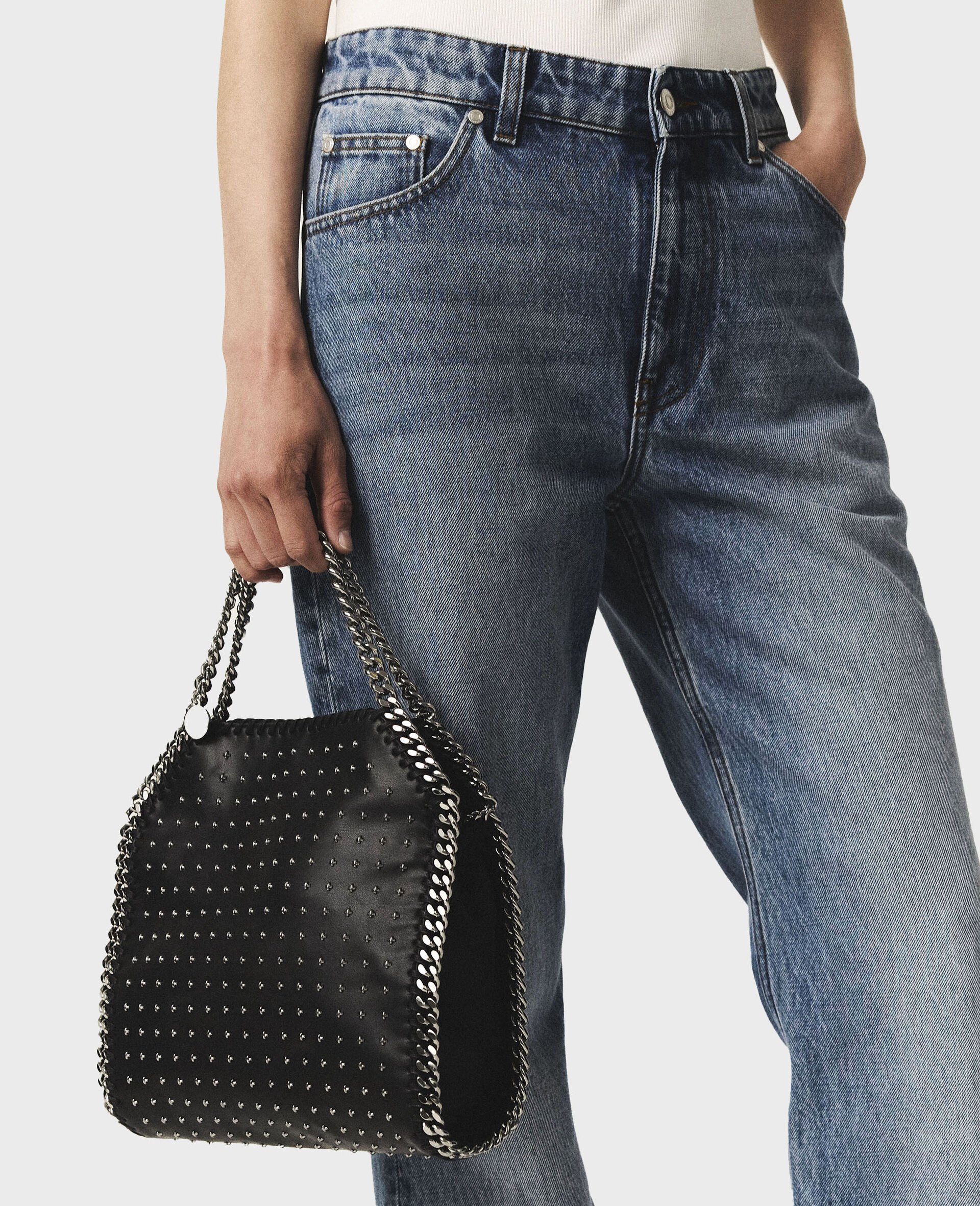 Limited-Edition Falabella Star Studs Mini Tote Bag