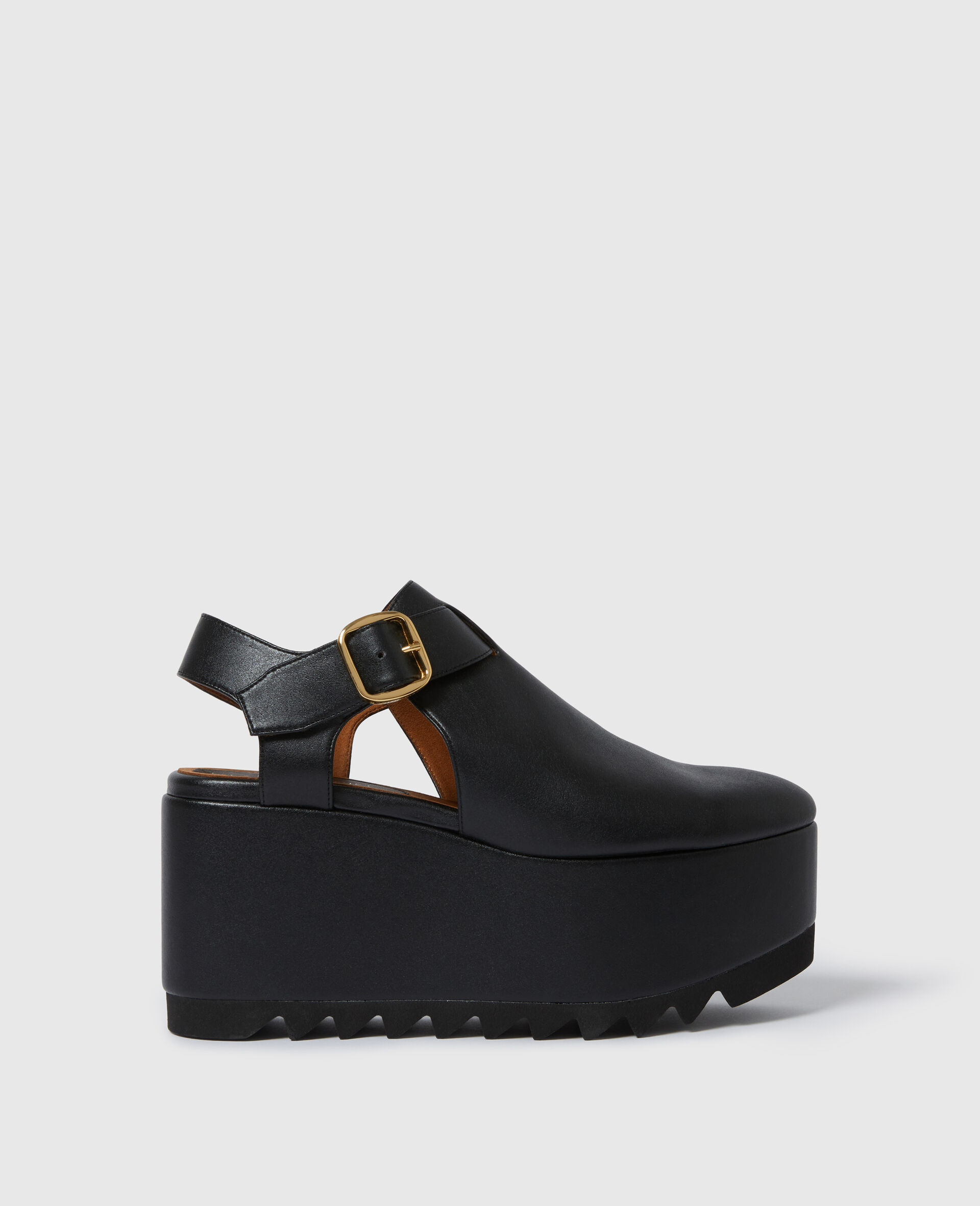 Elyse Closed-Toe T-Bar Platform Sandal