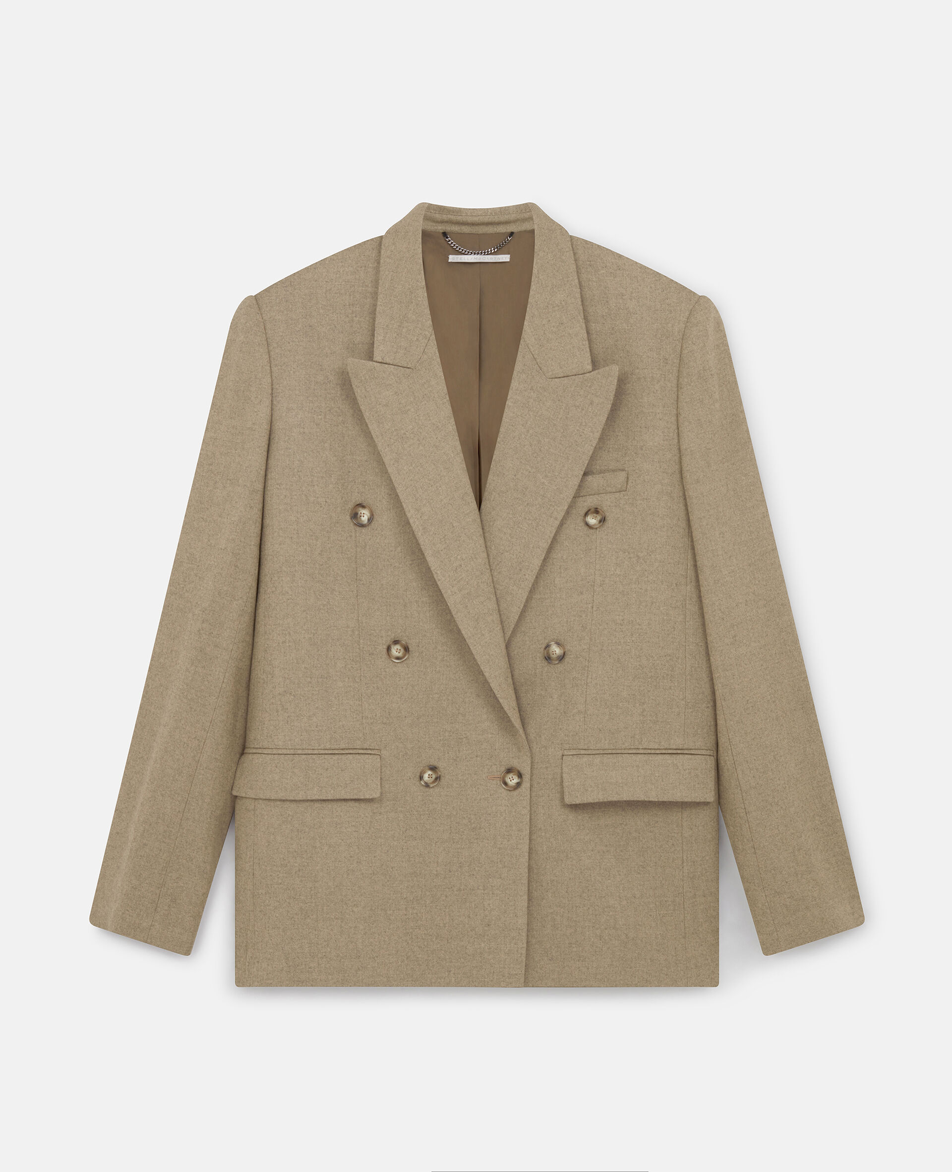 Double Breasted Wool Blazer