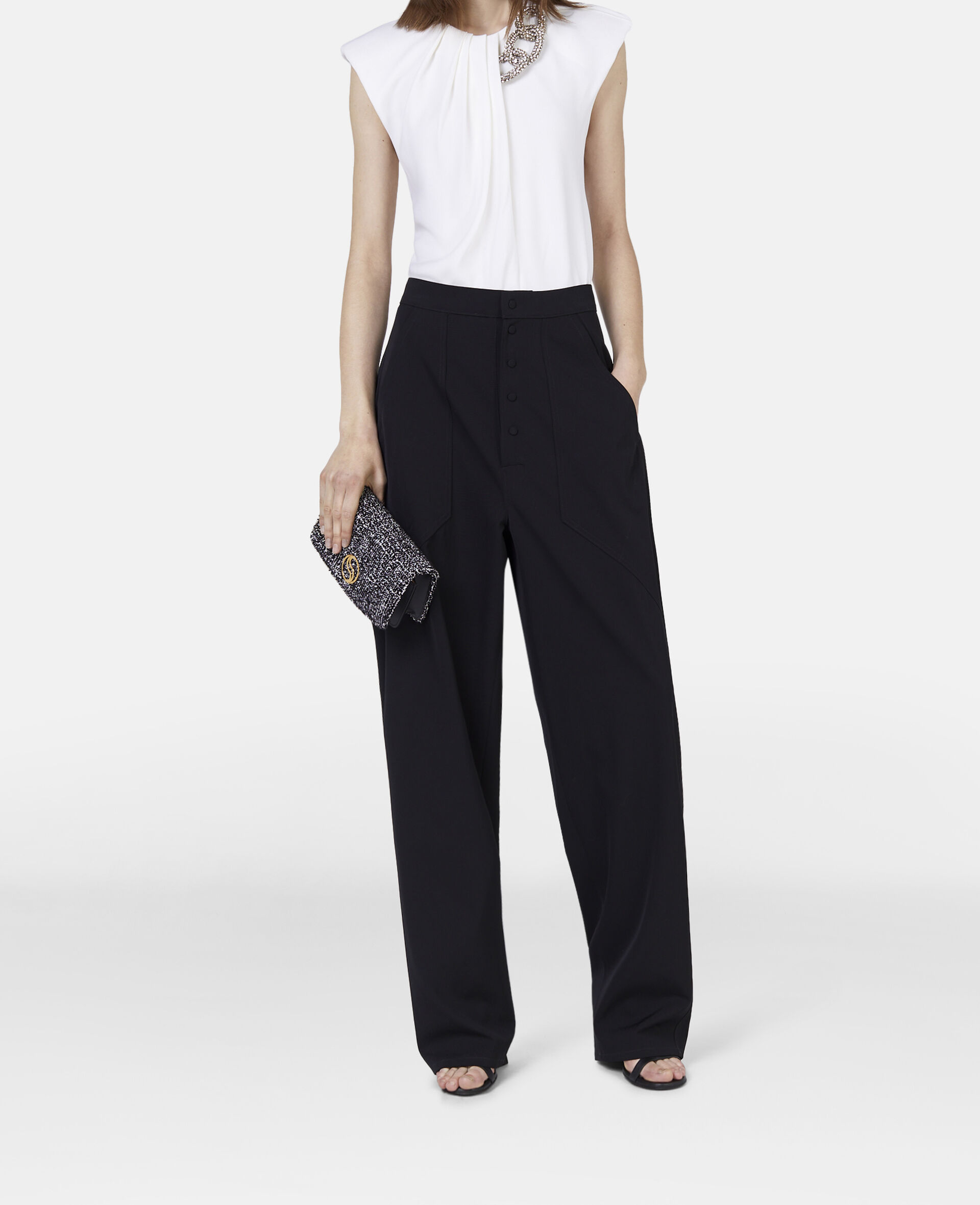 Falabella Crystal Chain Sleeveless Top
