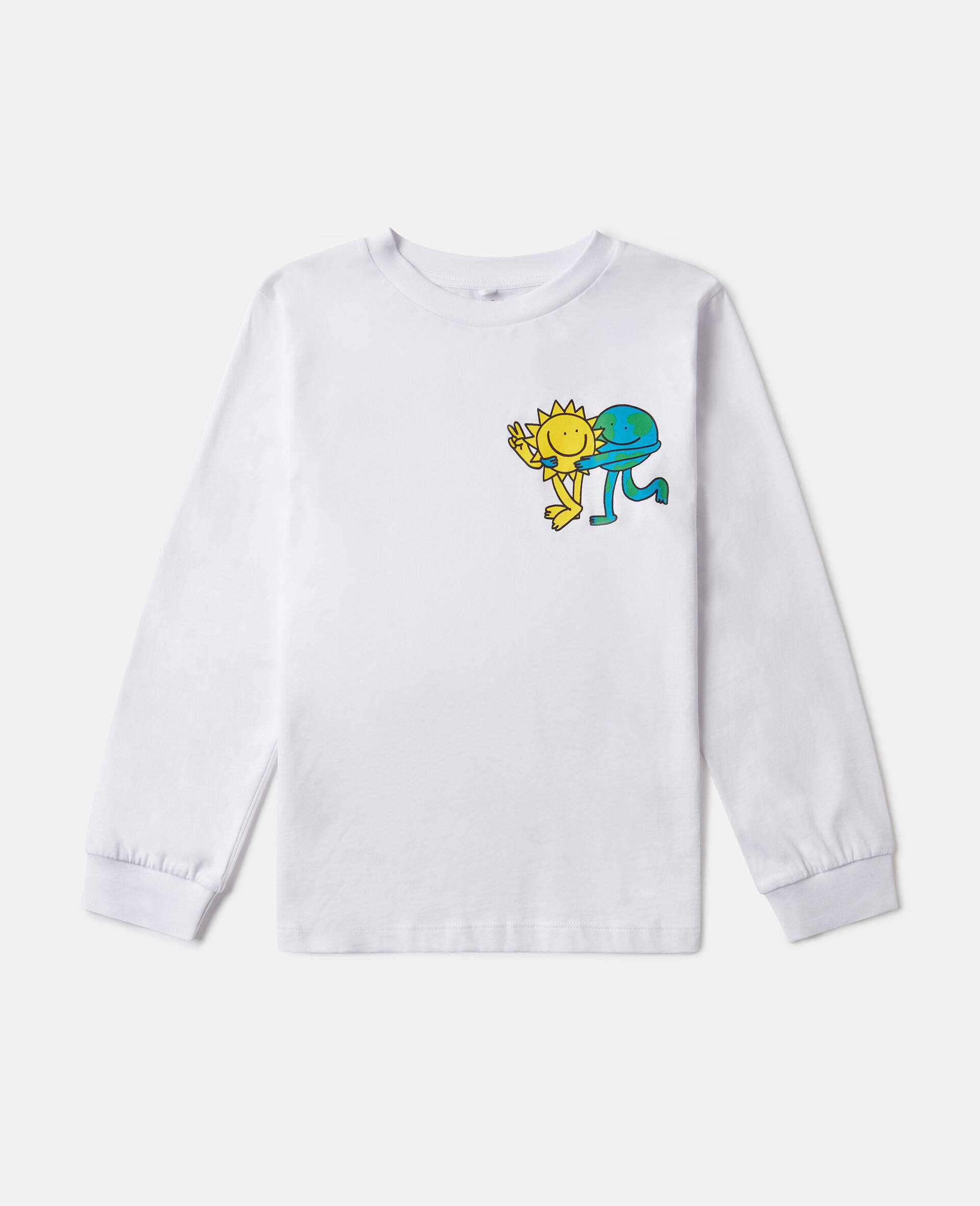 Earth Friends Graphic Long-Sleeve Top