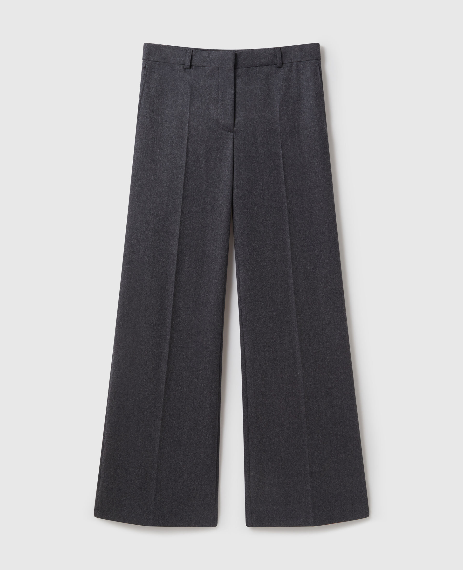 Low-Rise Flared Pants