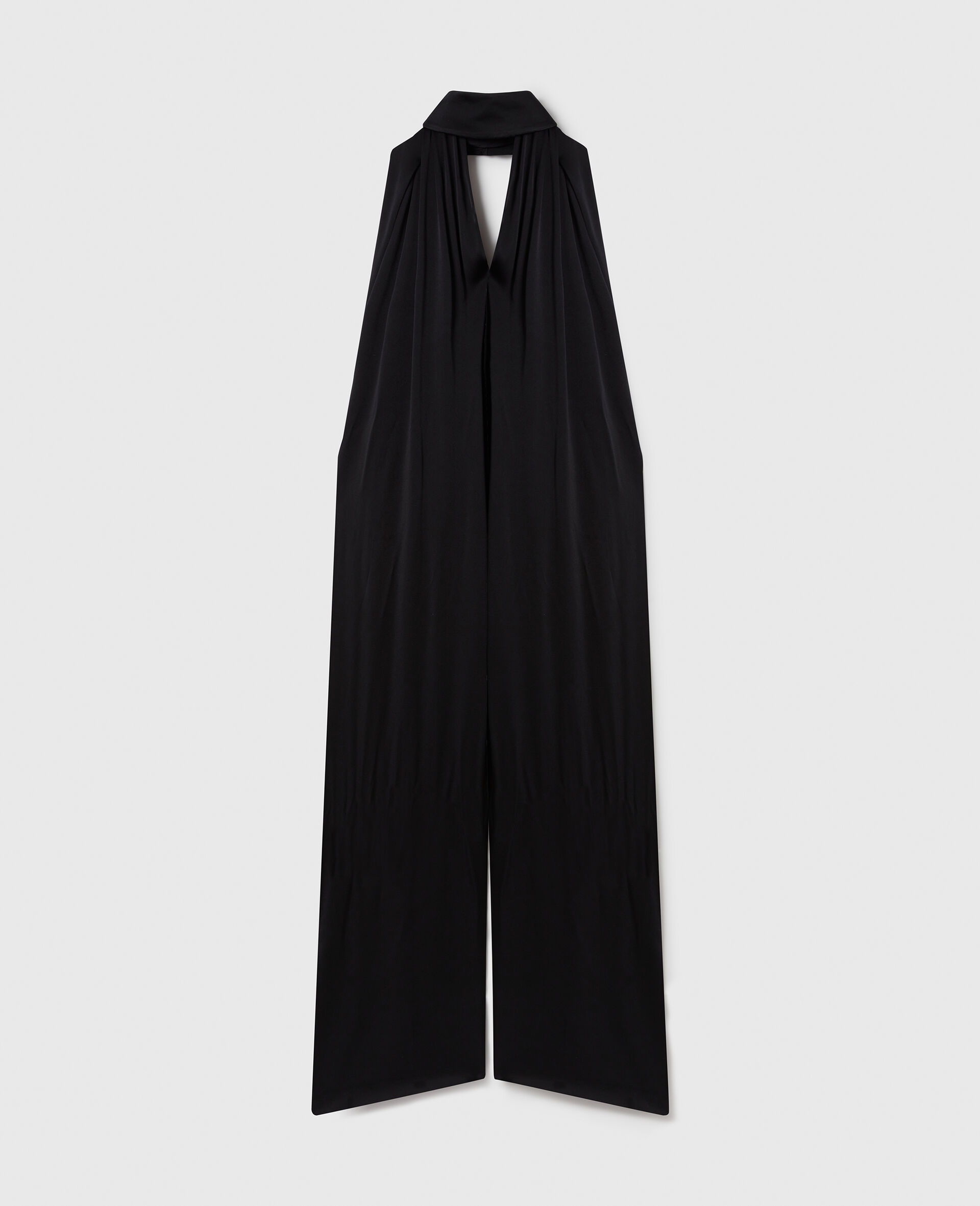 Halterneck Panel Jumpsuit