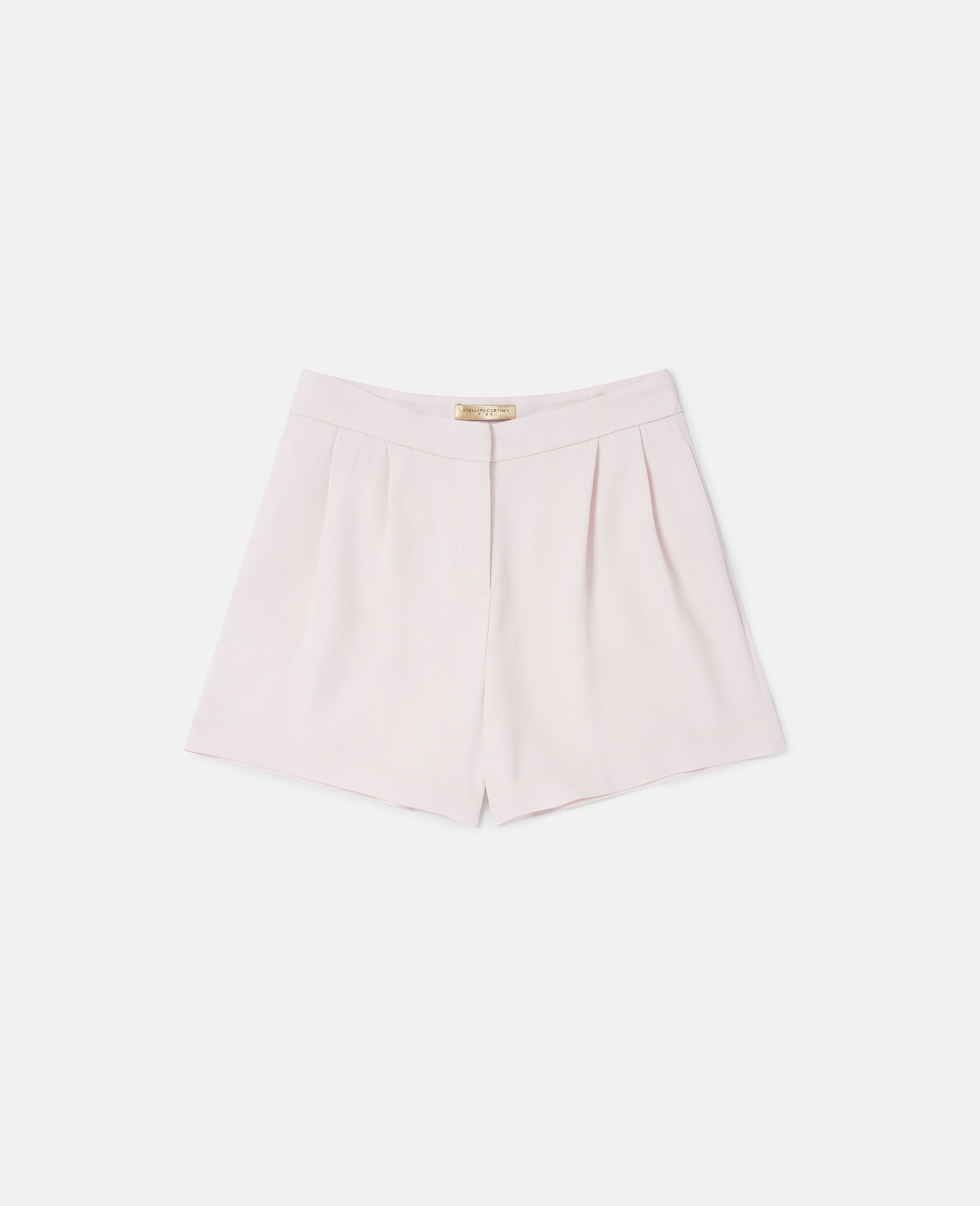 Tailored Pleated Shorts