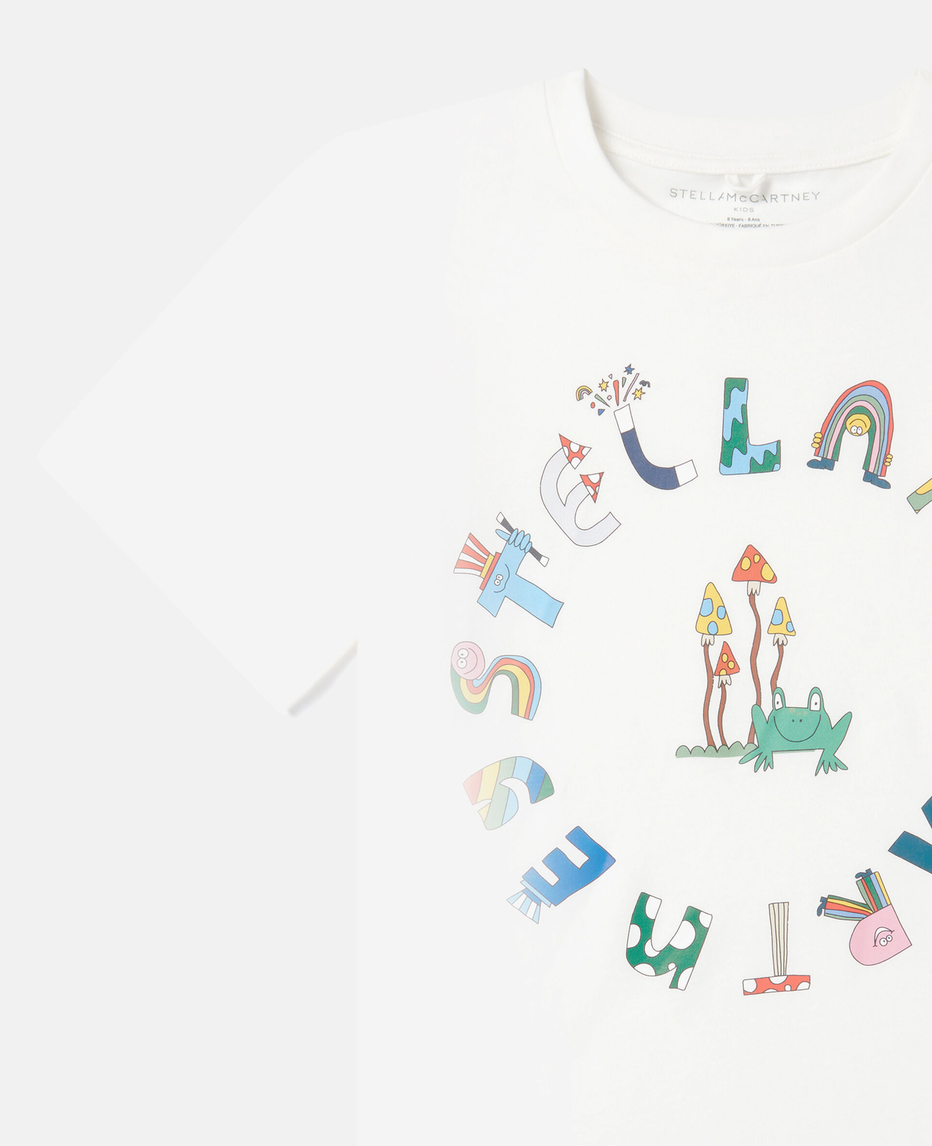 Stella Woodland Lettering Crewneck T-Shirt