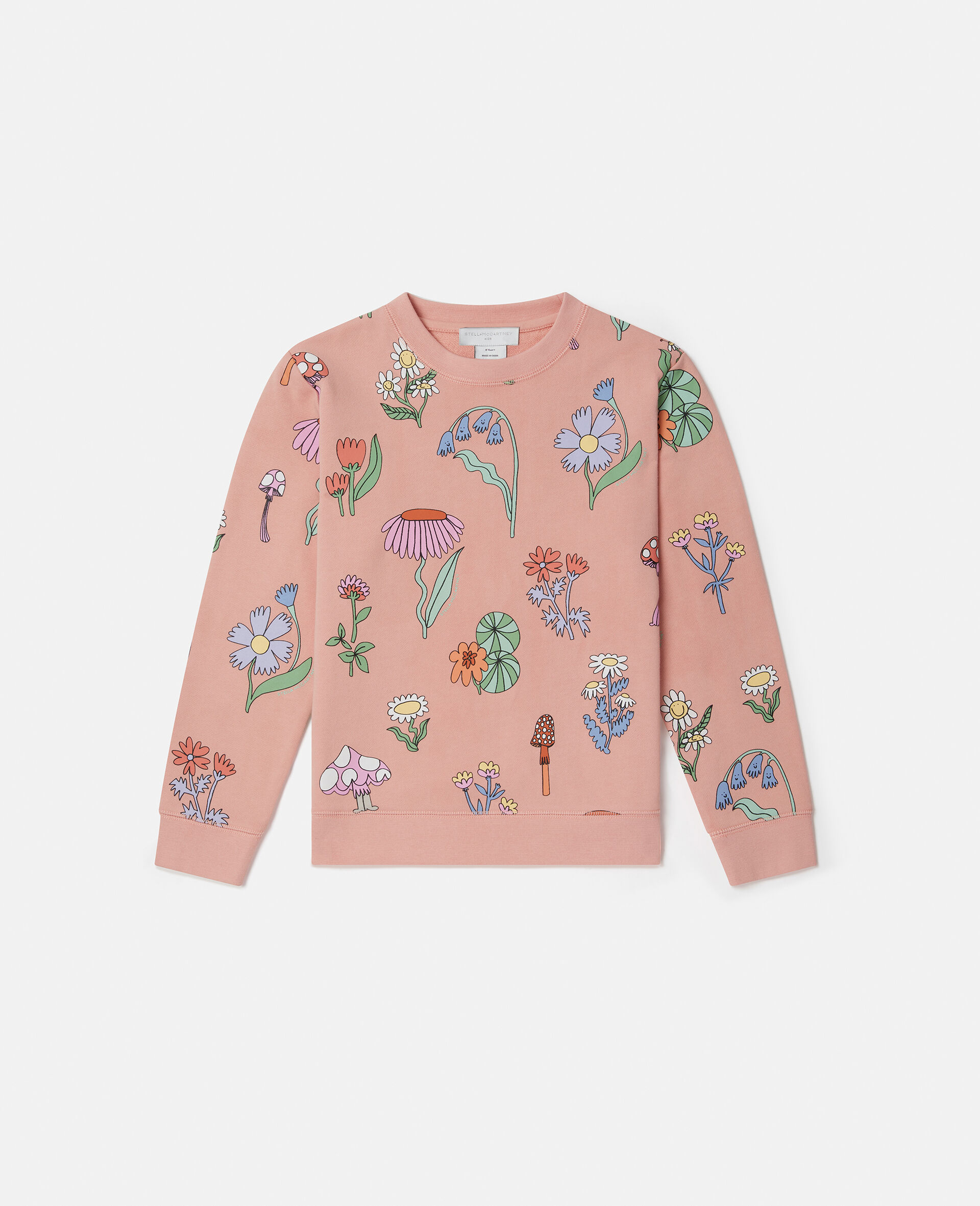 Woodland Print Crewneck Sweatshirt
